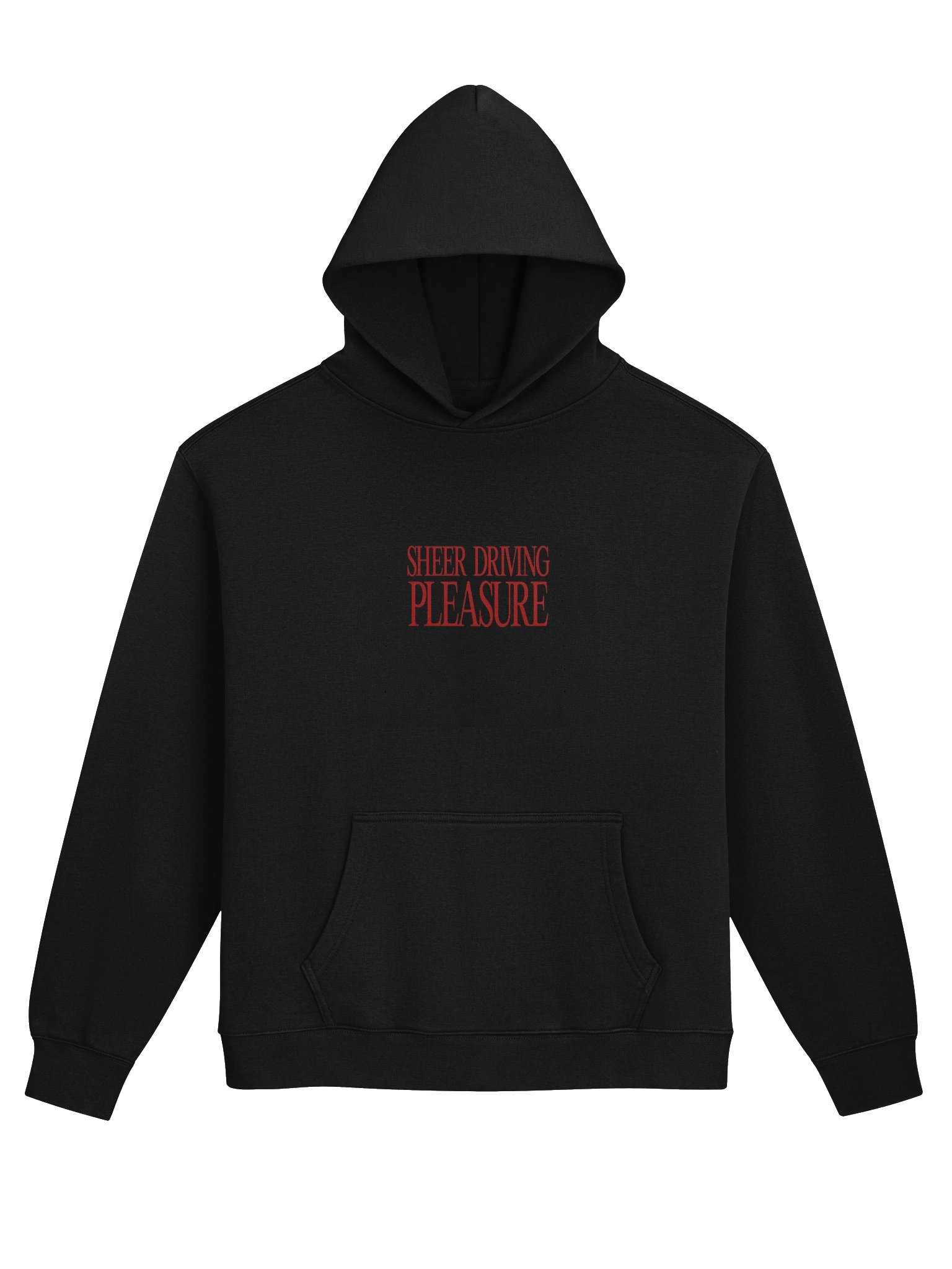 Sheer Driving Pleasure Hoodie - BLACK product image (2)