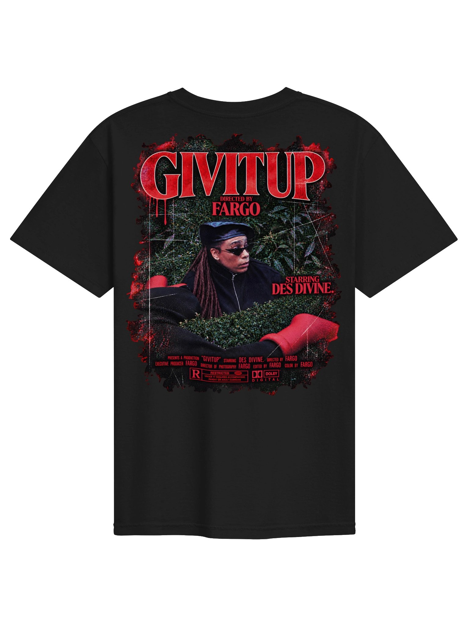 EXCLUSIVE GIVITUP VINTAGE MOVIE TSHIRT product image (2)