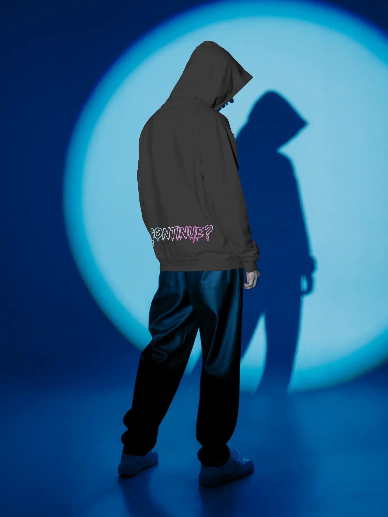 Neon Graffiti Game – Oversized Streetwear Hoodie product image (3)