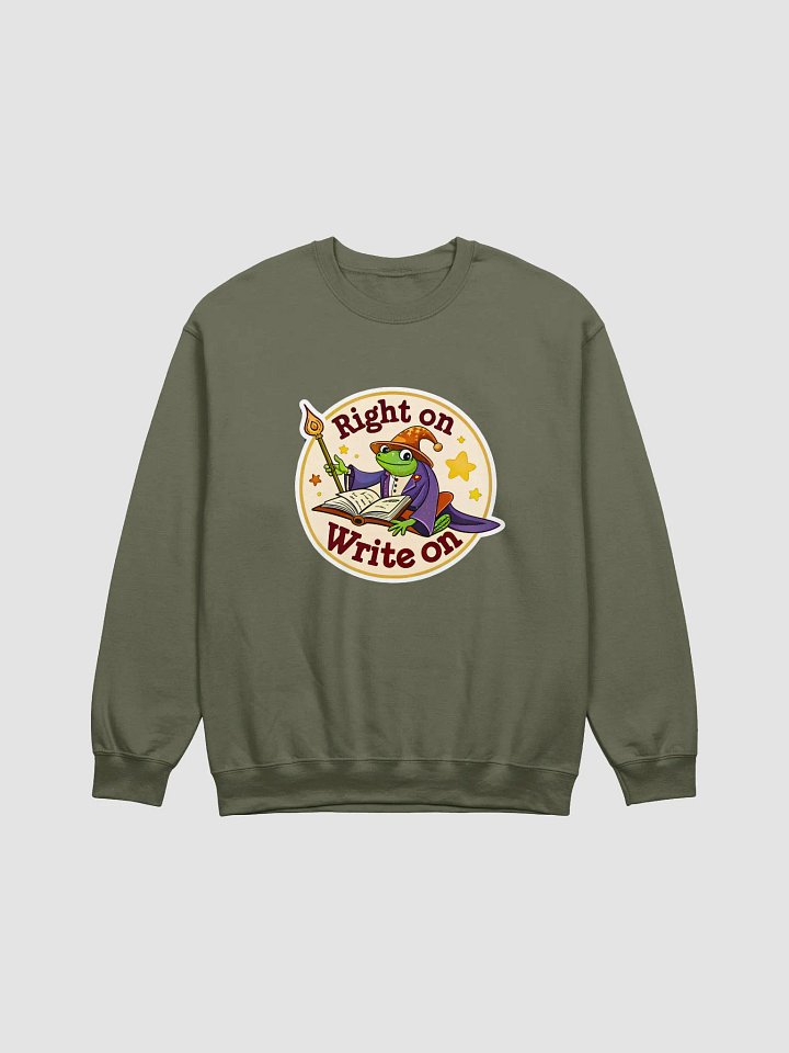 Wizard Frog Crewneck Sweatshirt product image (3)