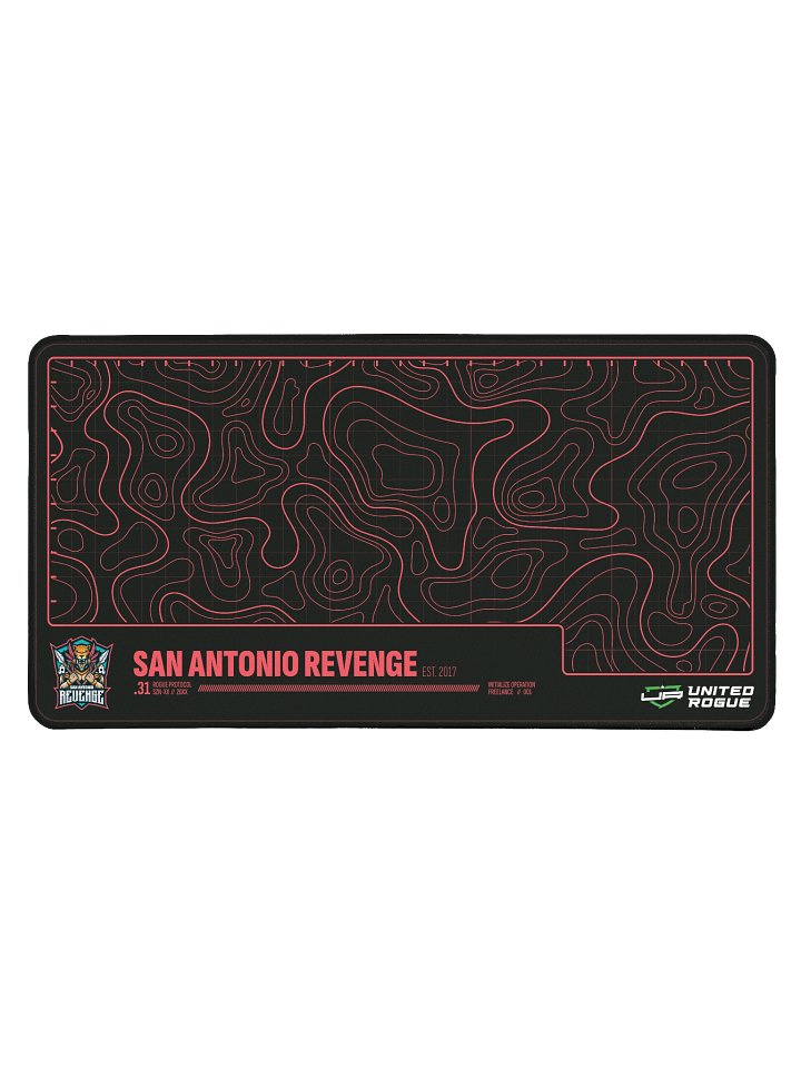 San Antonio Revenge Map Desk Mat product image (1)