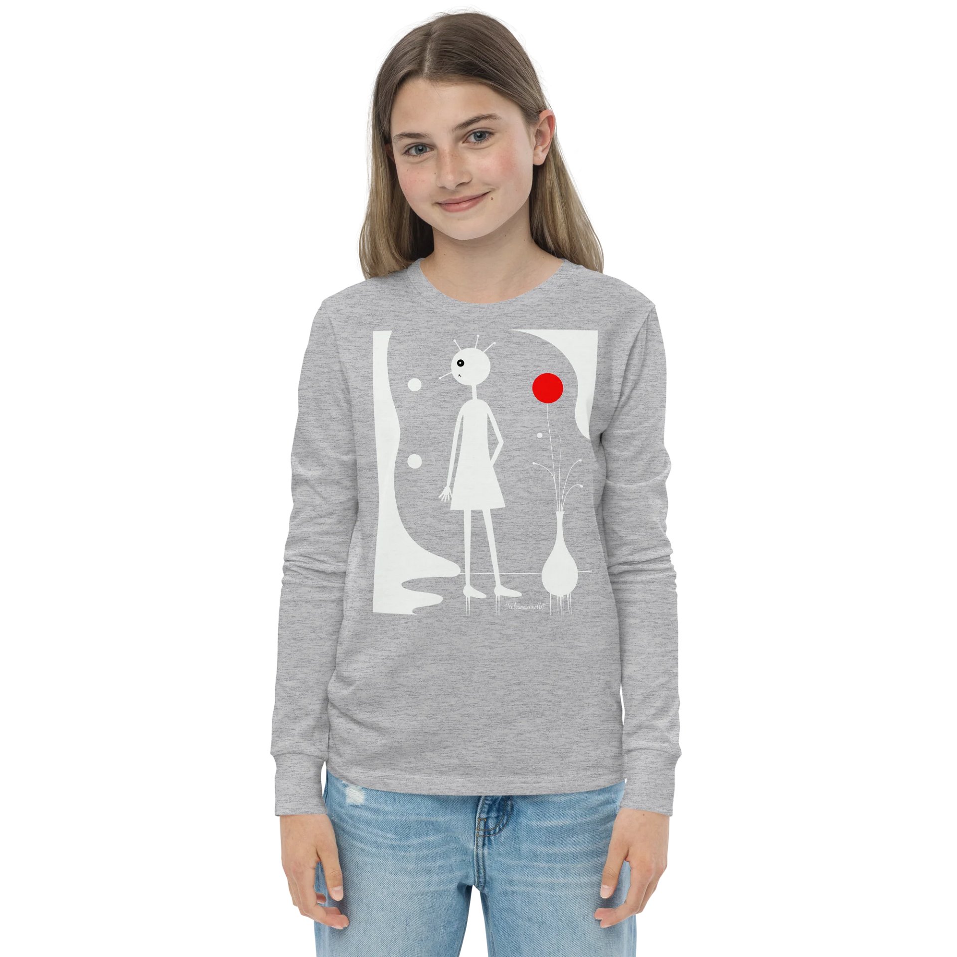 Bella+Canvas Youth Long Sleeve T-Shirt product image (1)