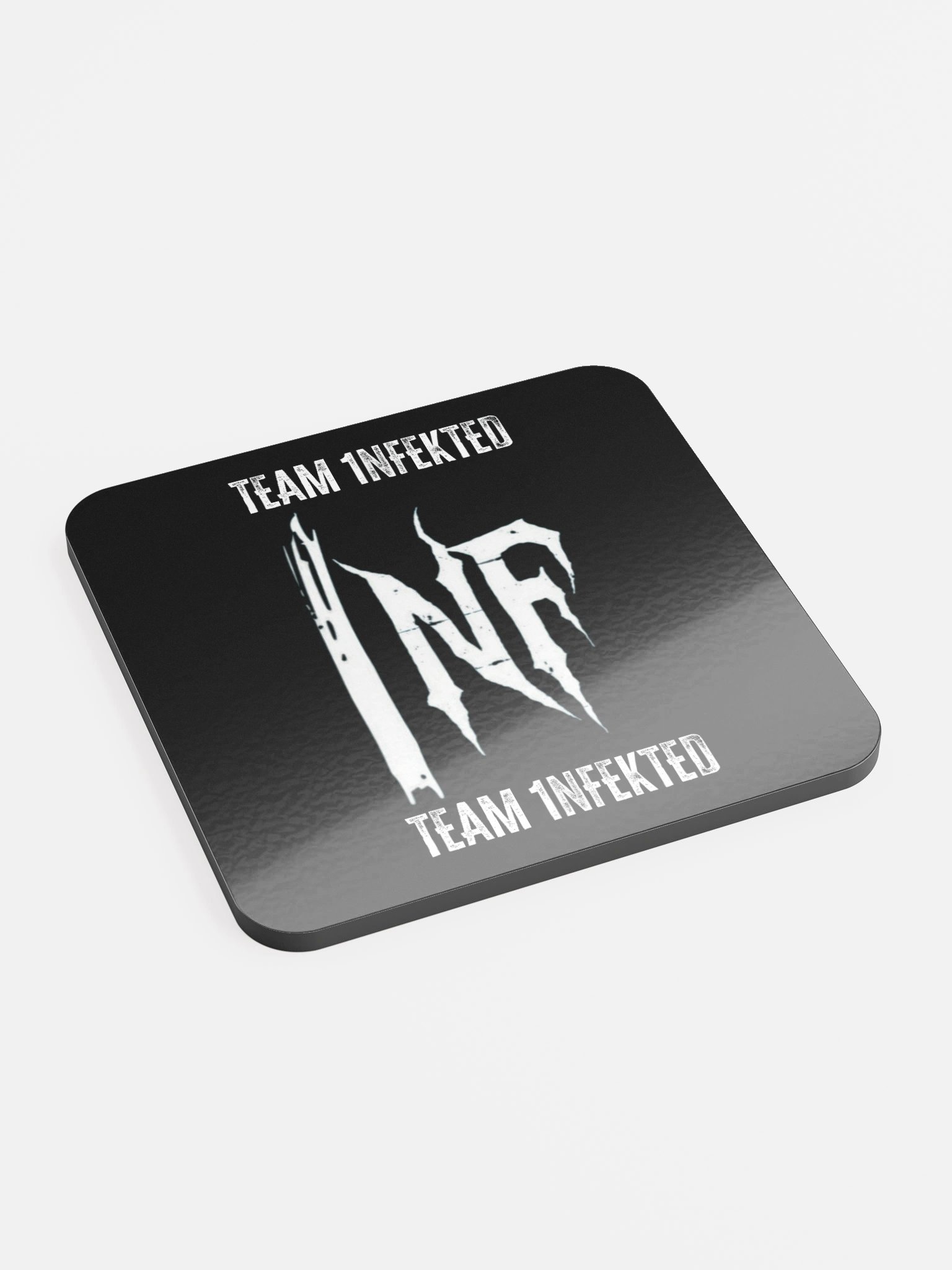 Team 1NFEKTED Glossed Cork Coaster product image (2)