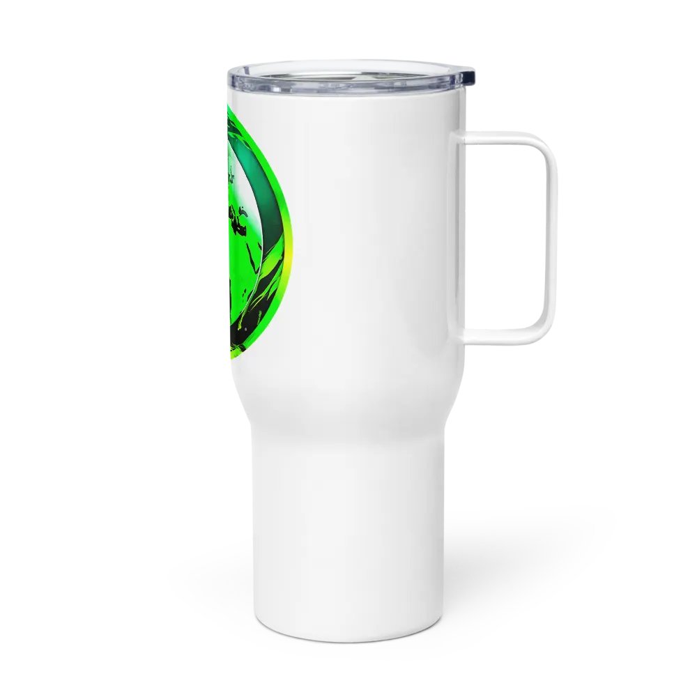Shills logo Travel Mug with Handle product image (3)