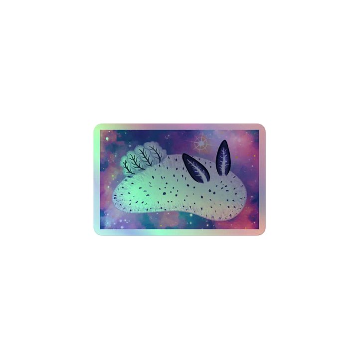 Sea Slugs: Set 1 - Holographic Sea Bunny Sticker product image (3)
