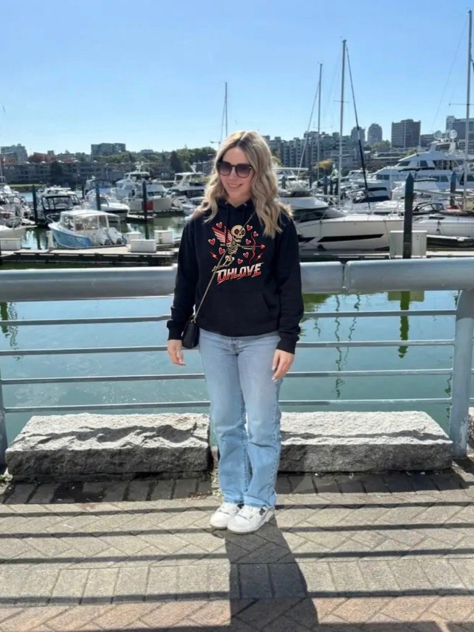 Skeleton Cupid Hoodie | OHLOVE