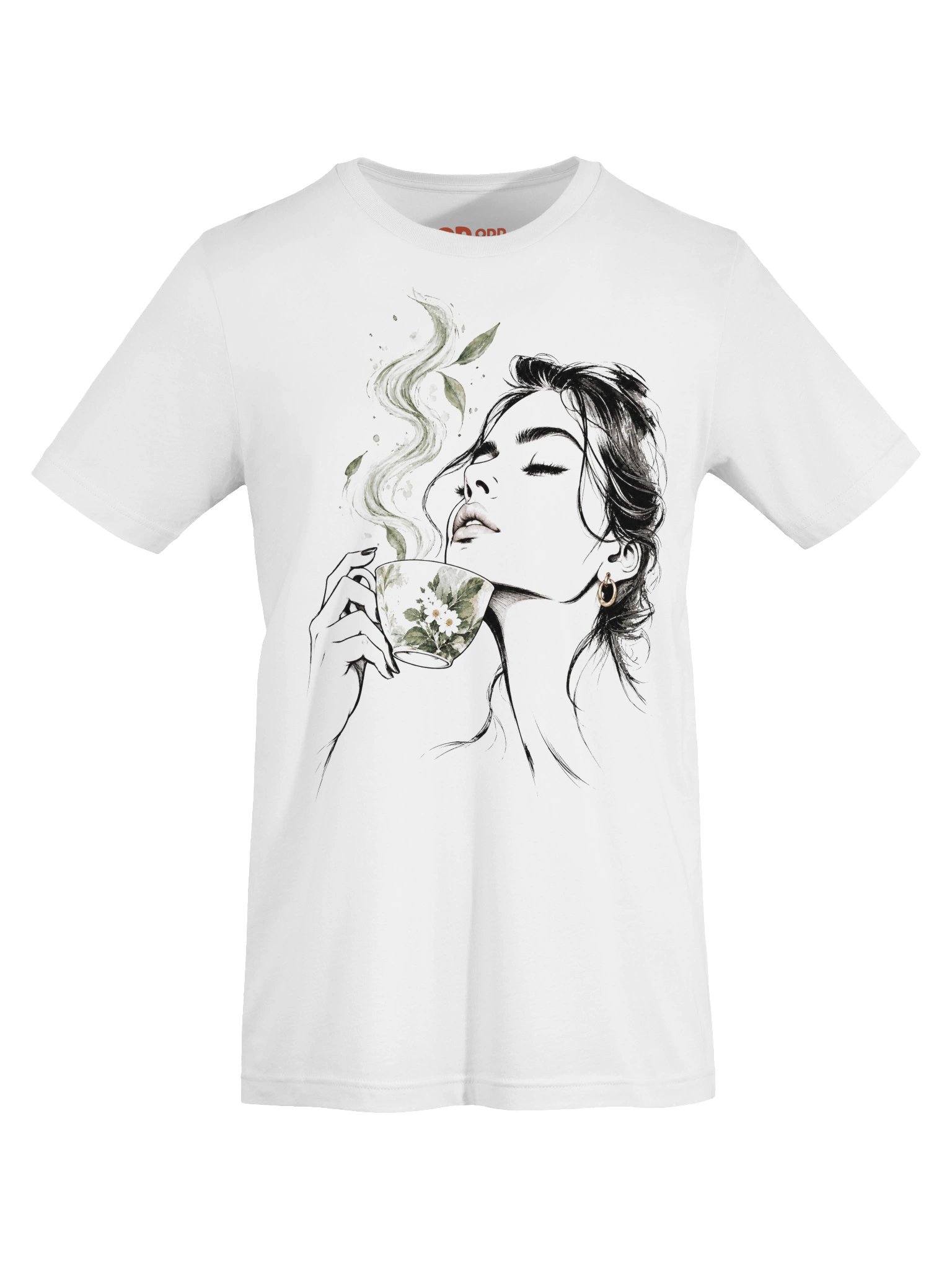 THE TEA AFFAIR - Botanical Portrait Art T-Shirt product image (16)