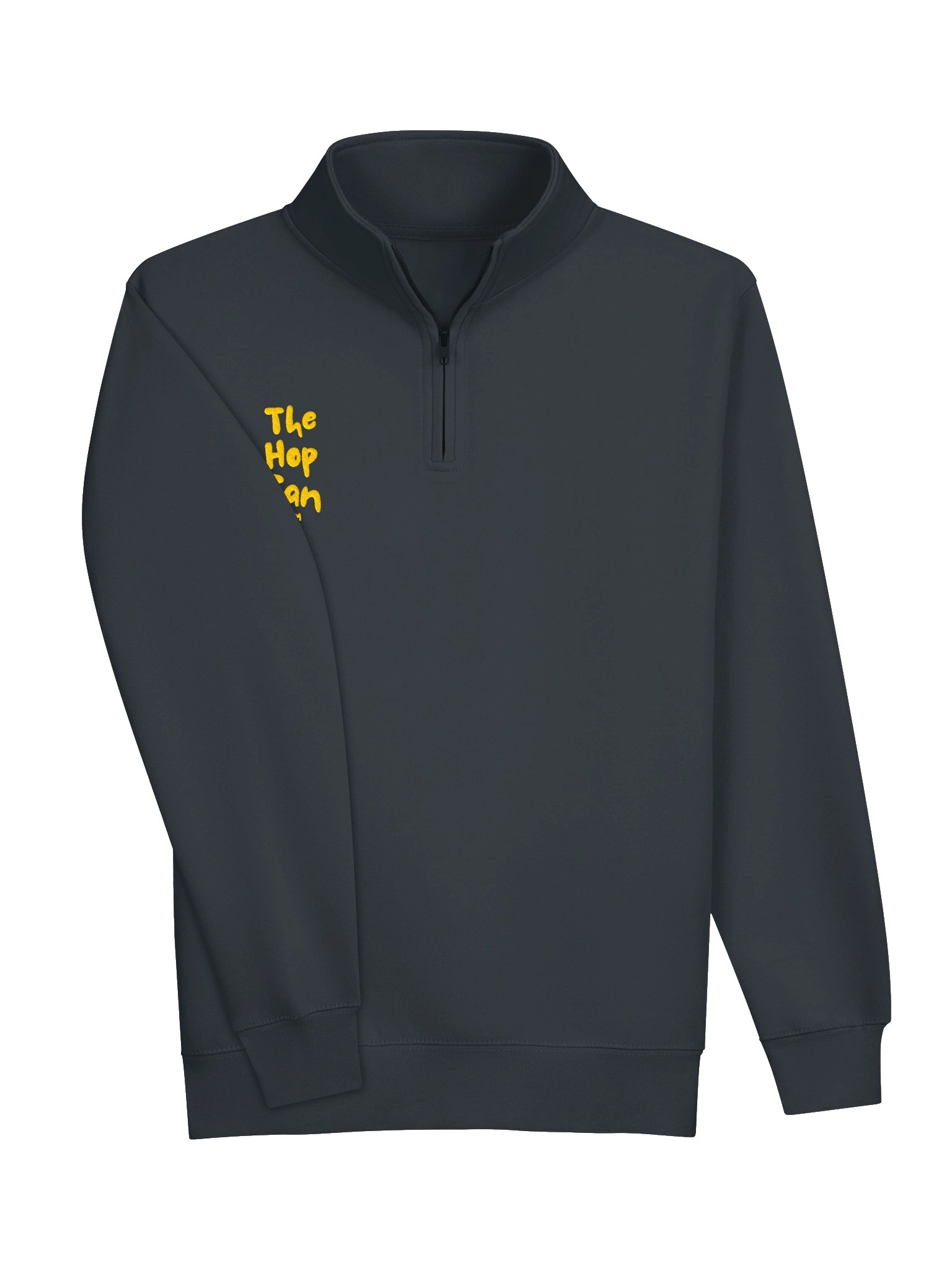 Logo Quarter Zip (Navy - Yellow) product image (3)