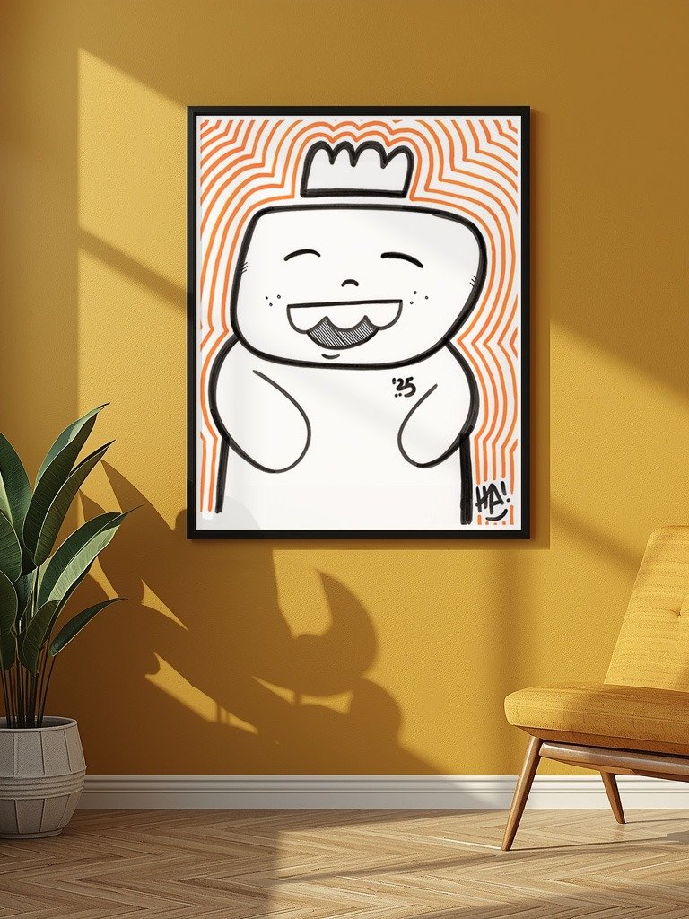Mr Joy – Limited Edition Art Print (Unframed) product image (4)