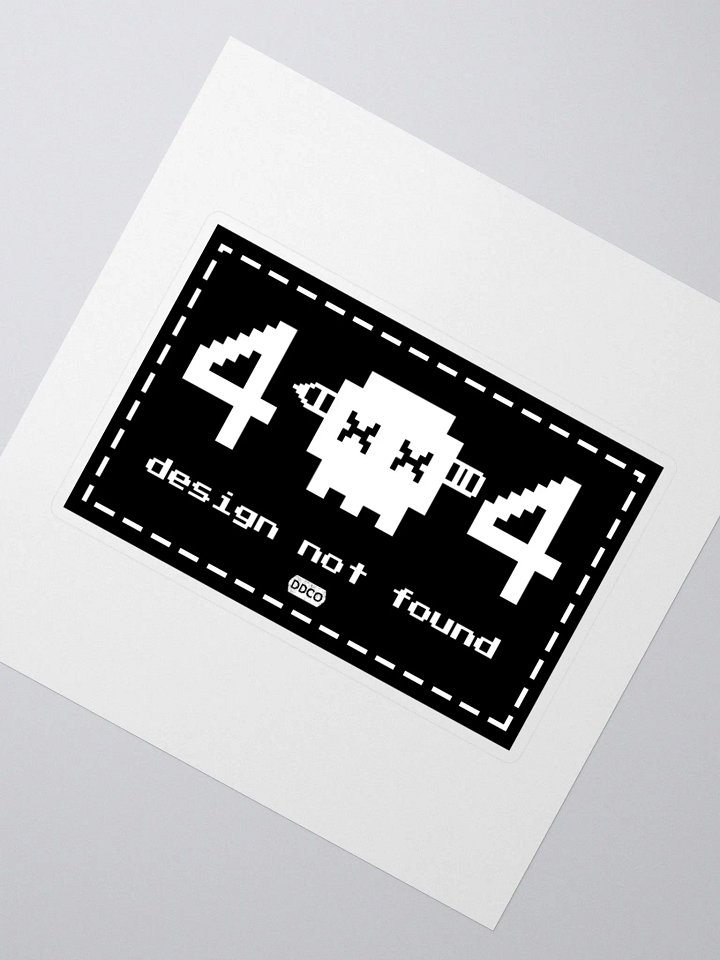 404 Design Not Found - Sticker product image (2)