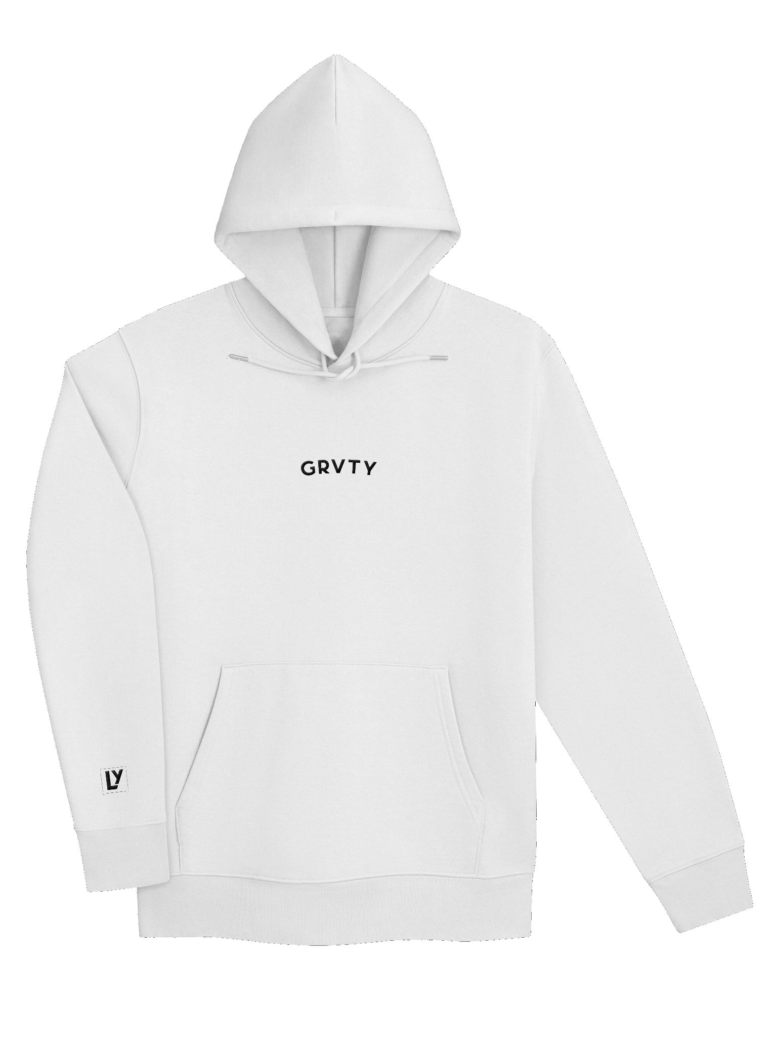 [Standard Issue] Hoodie - White / Black product image (3)