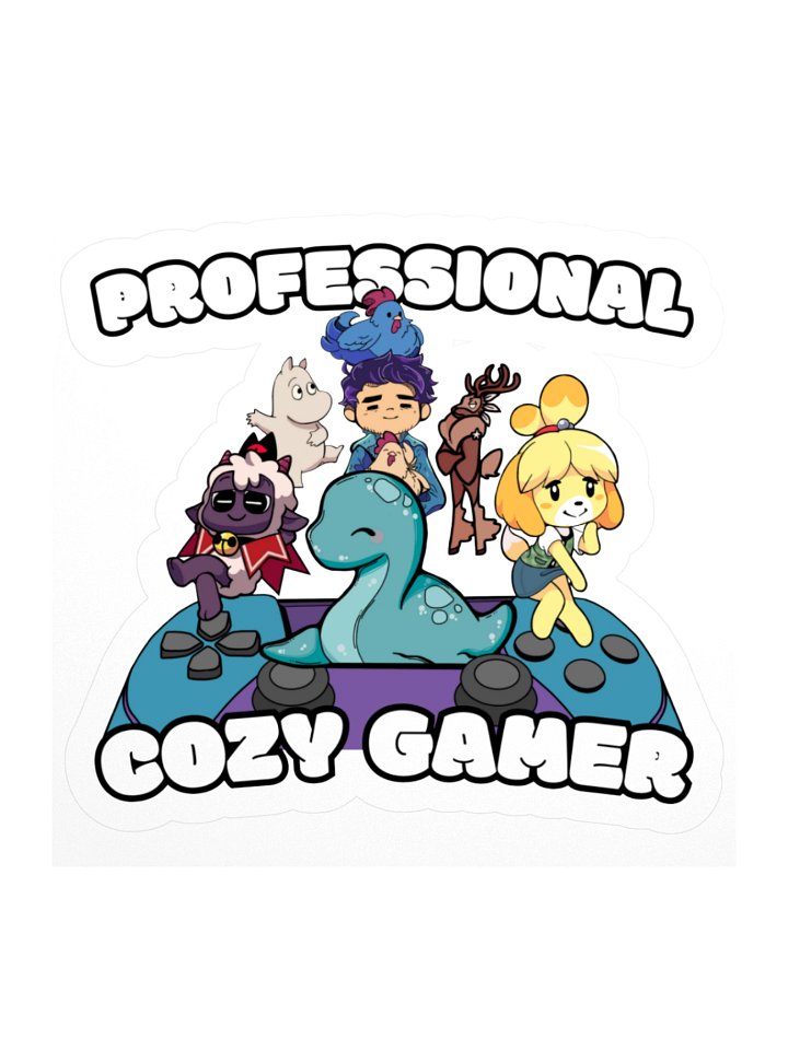 Pro Cozy Gamer Sticker product image (3)