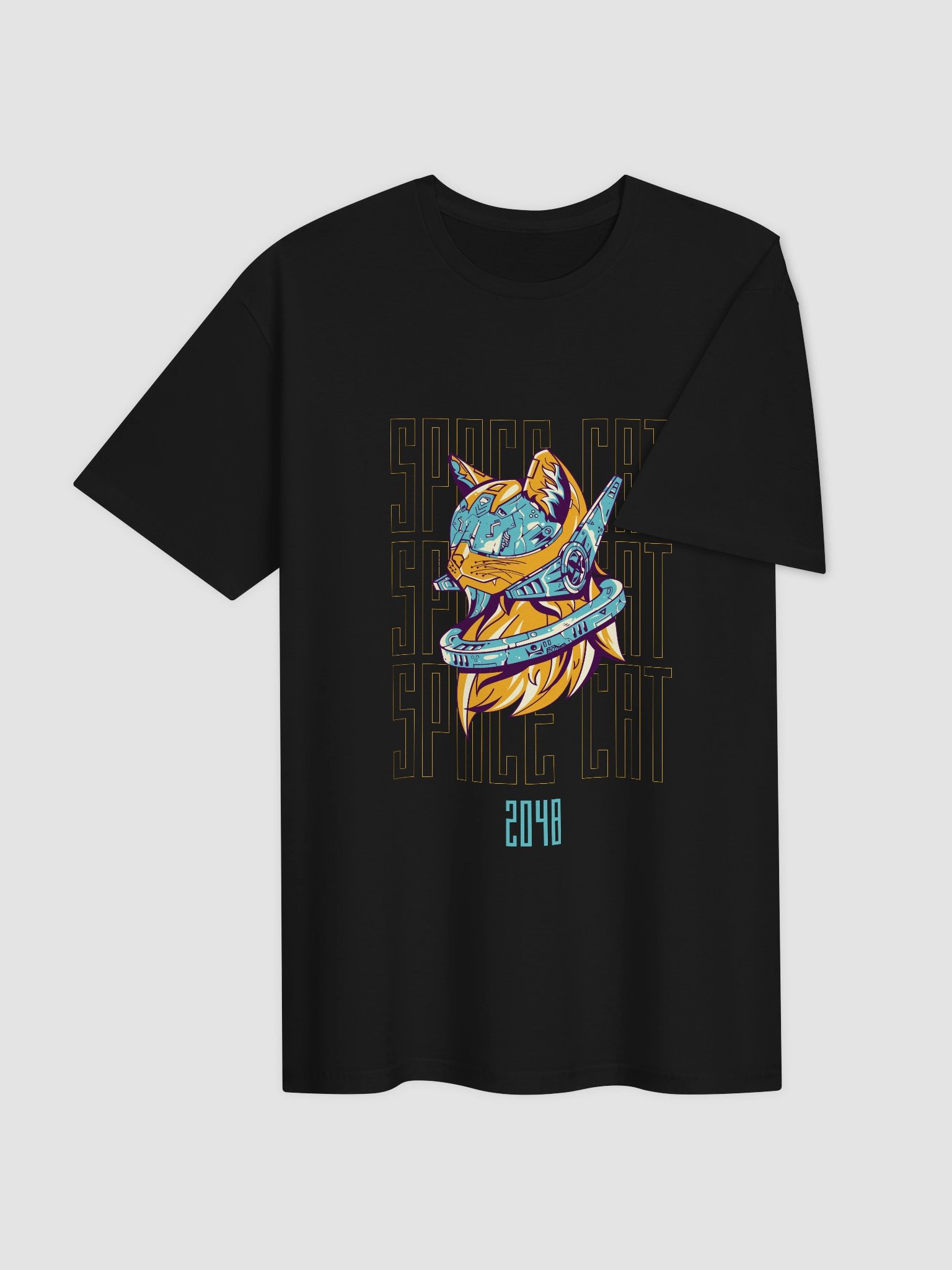 Space Cat T-Shirt product image (26)