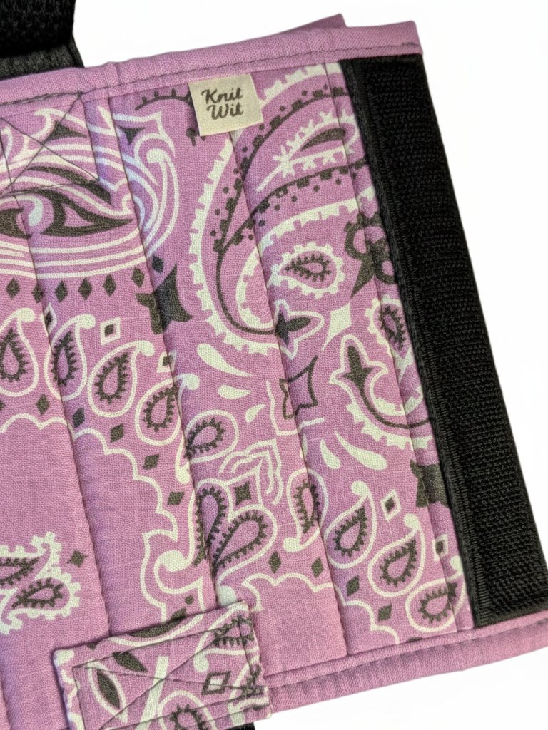 Hands-Free Bottle Sleeve- Purple Bandana product image (4)