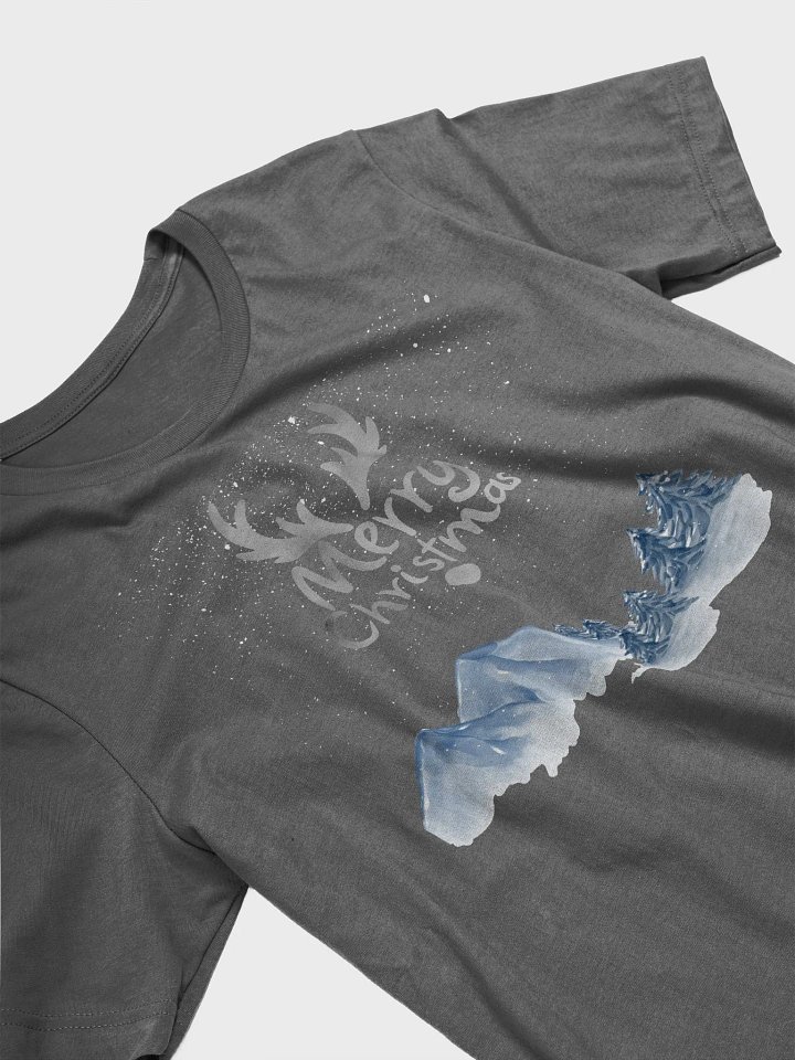 Merry Christmas Mountain T-shirt product image (2)