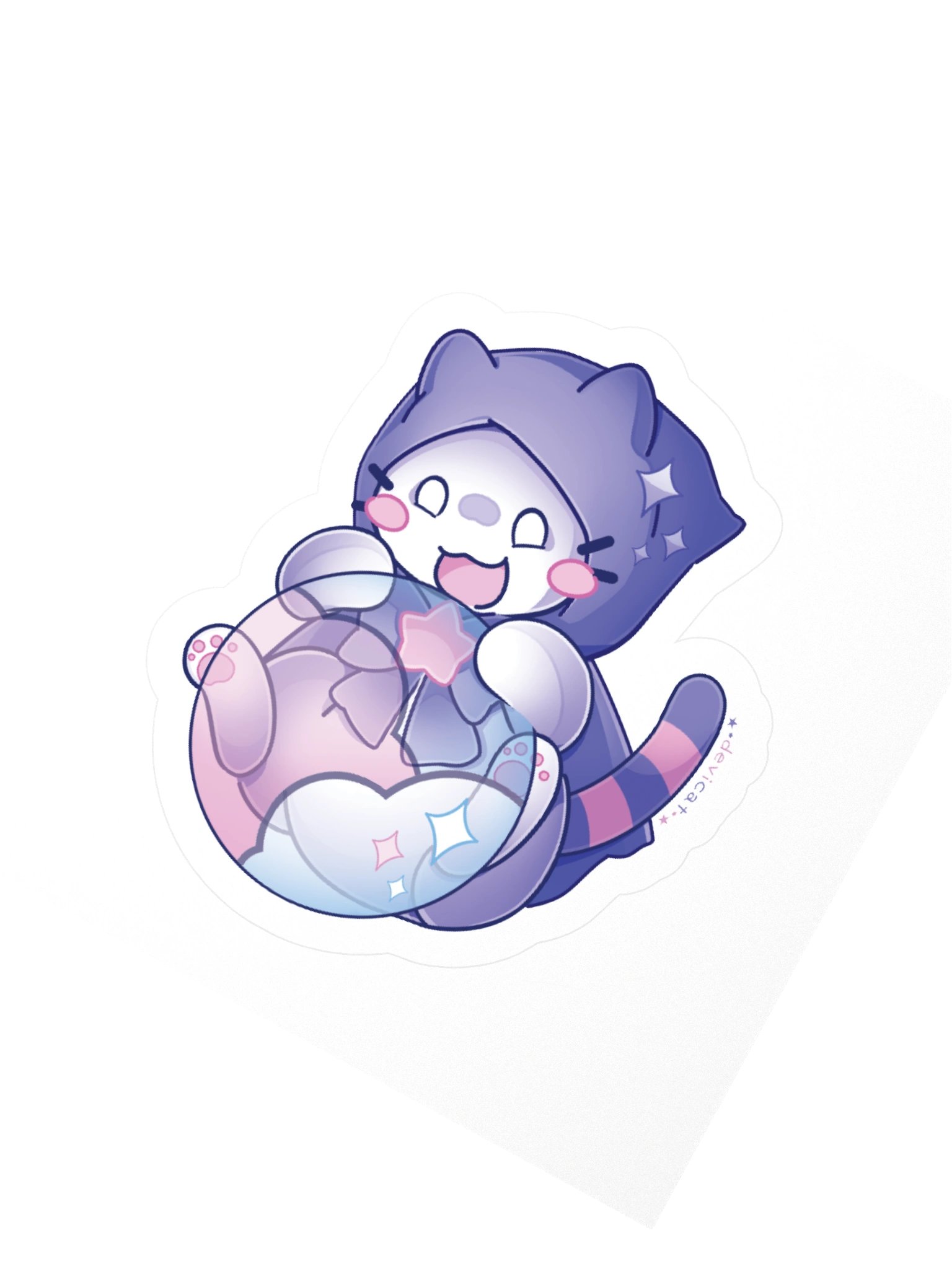 CandiCat Fortune Teller 2025 Sticker product image (2)