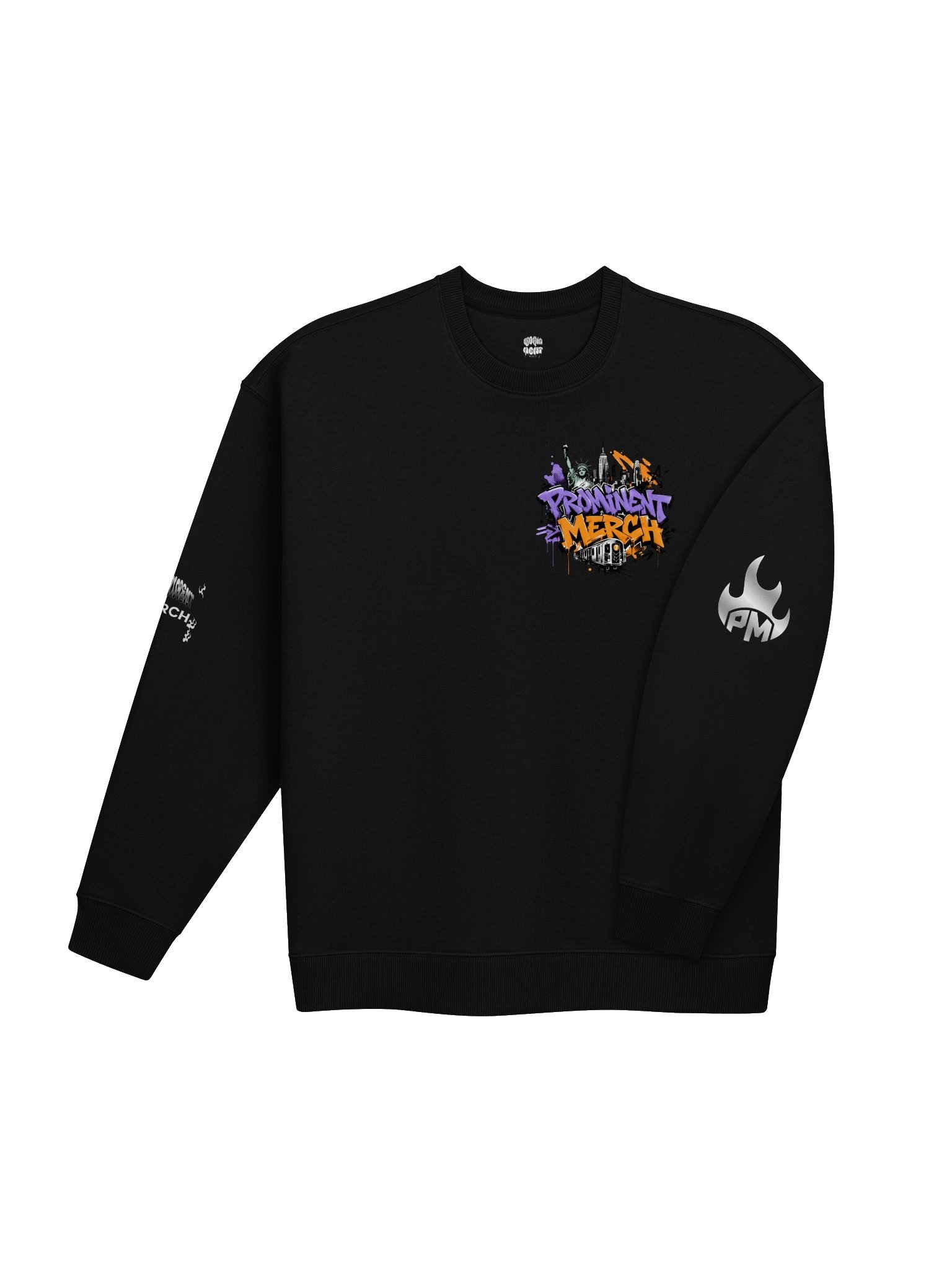 PM Grafitti Unisex Oversized NYC Sweatshirt product image (15)
