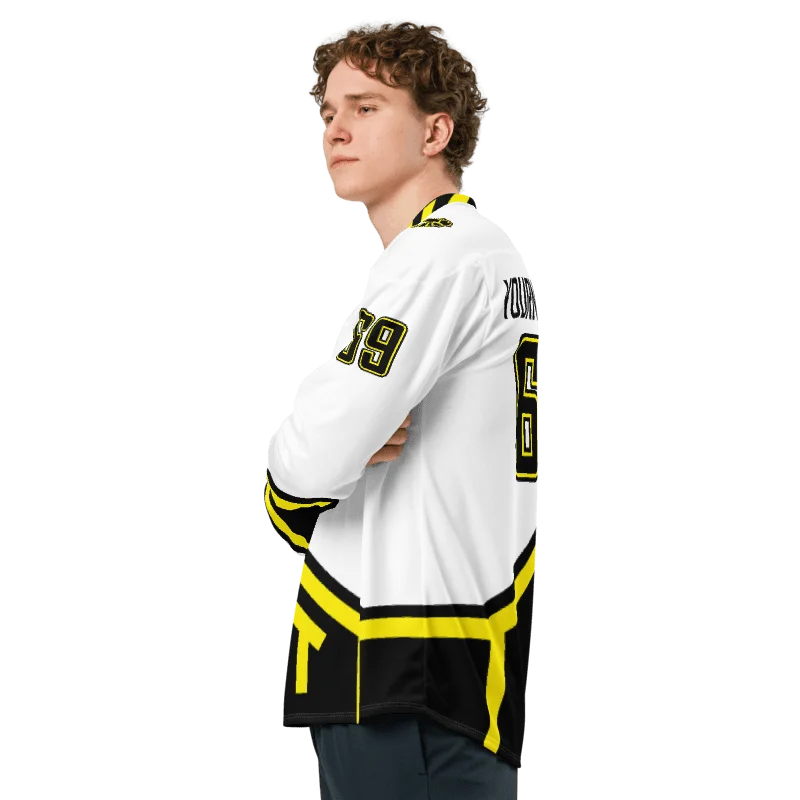 B-Team Sting Jersey - White And Black - YourNameHere product image (8)