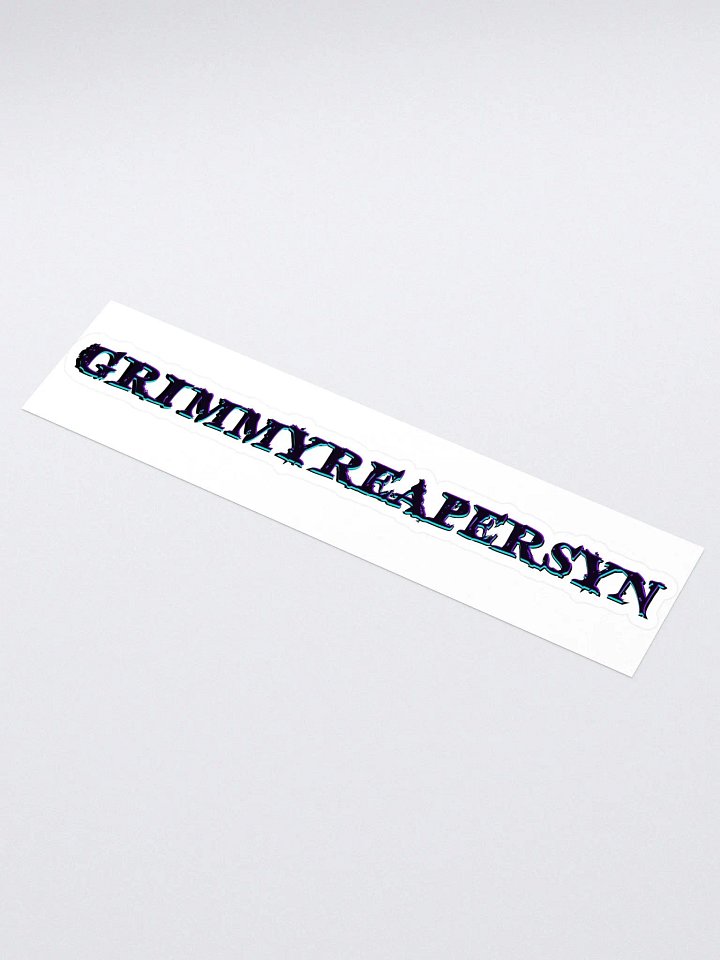 GrimmyReaperSyn Vinyl Sticker 💀🎮 product image (2)