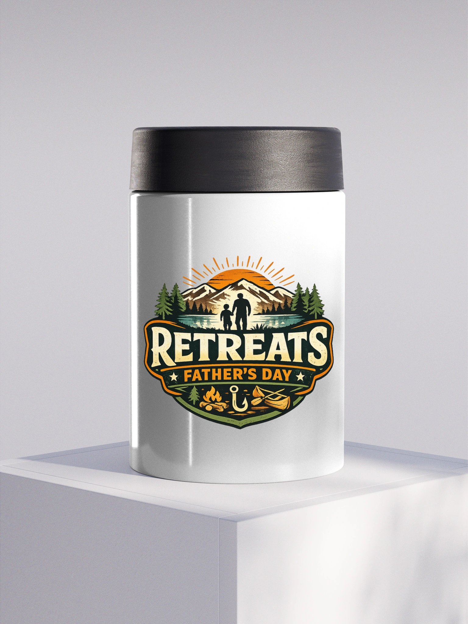 Father’s Day Retreats Koozie product image (1)