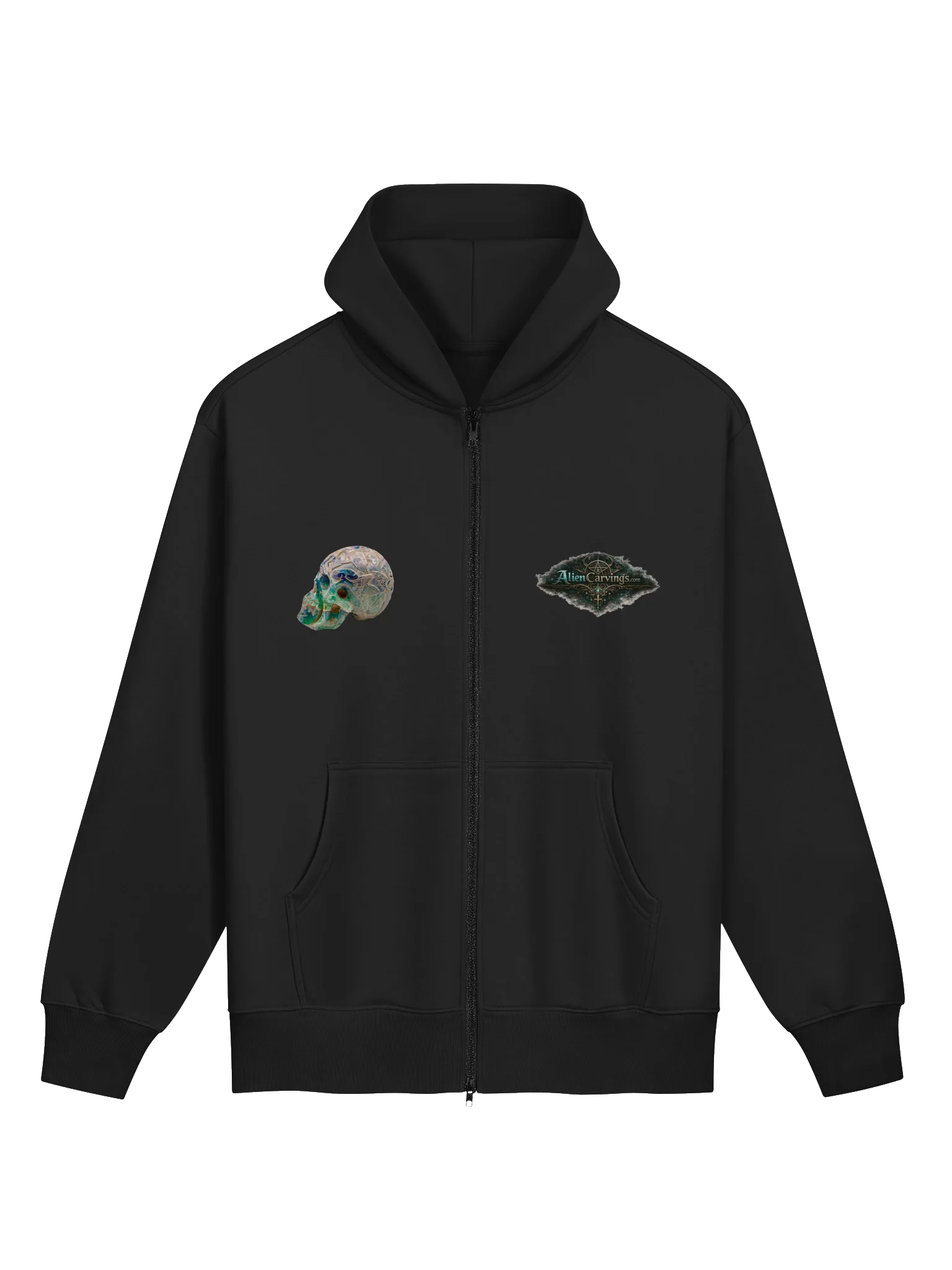 Aliencarvings Canopic Fluorite Hoodie product image (1)