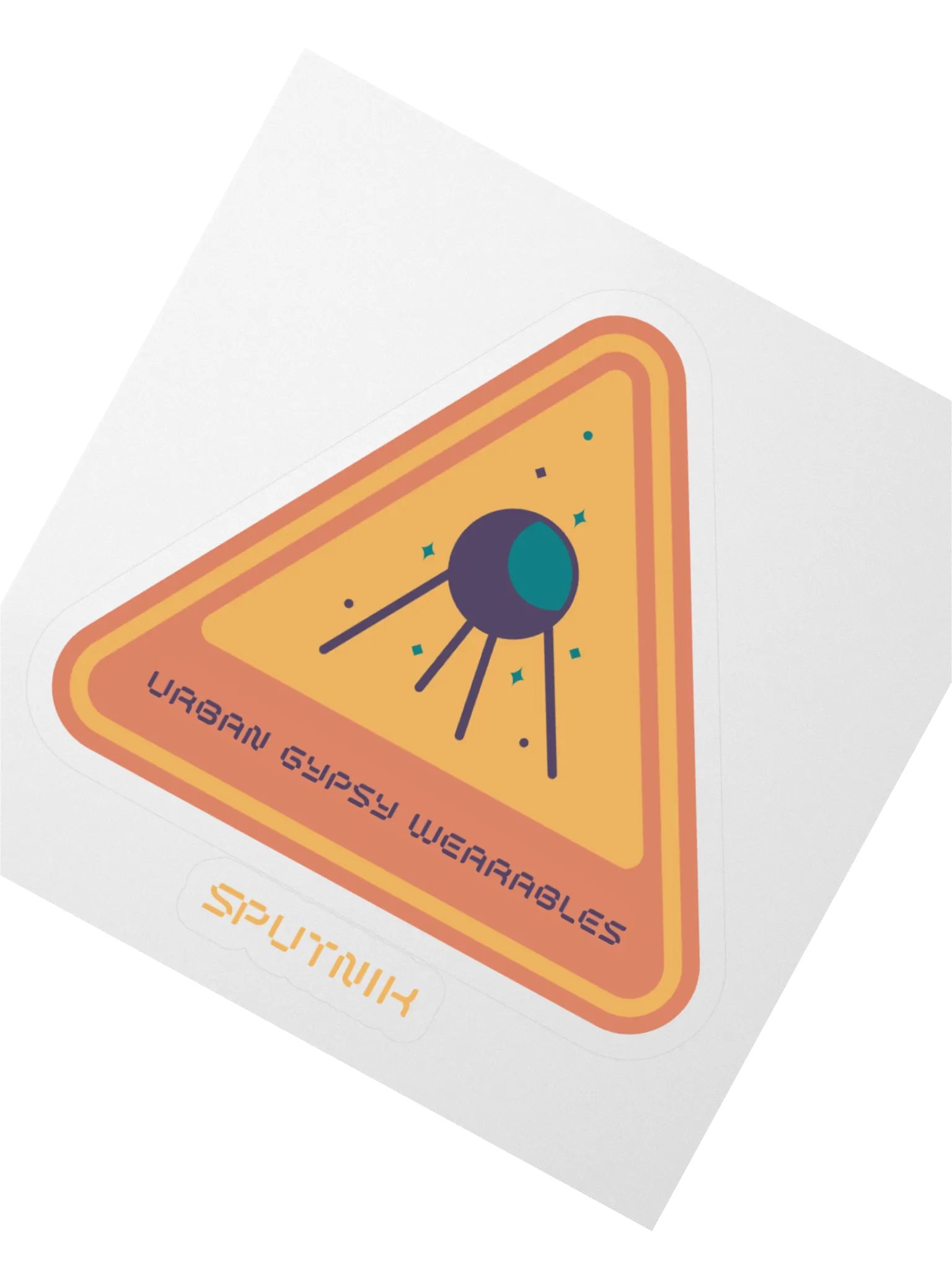 Sputnik Kiss Cut Sticker product image (2)