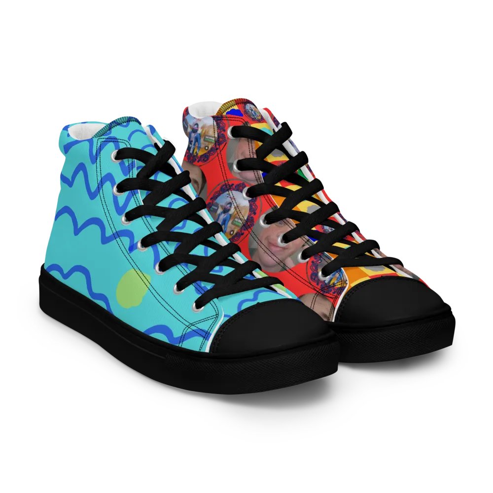 Sonic Grid Men's High Tops product image (8)
