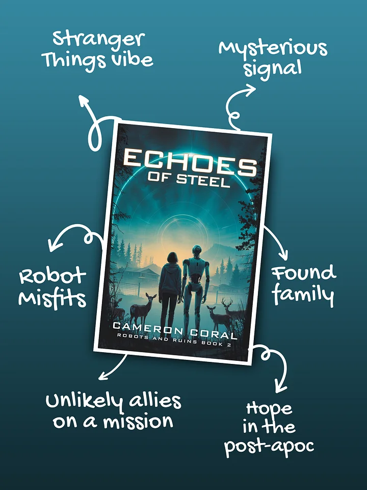 Echoes of Steel (Robots and Ruins Book 2) | Audiobook product image (2)