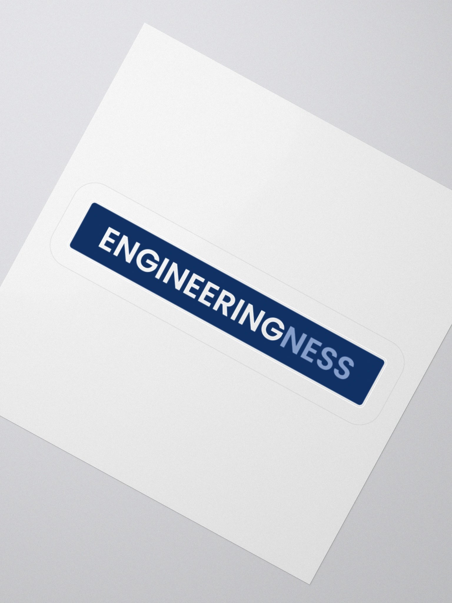 Engineeringness Official Logotype - Sticker product image (2)