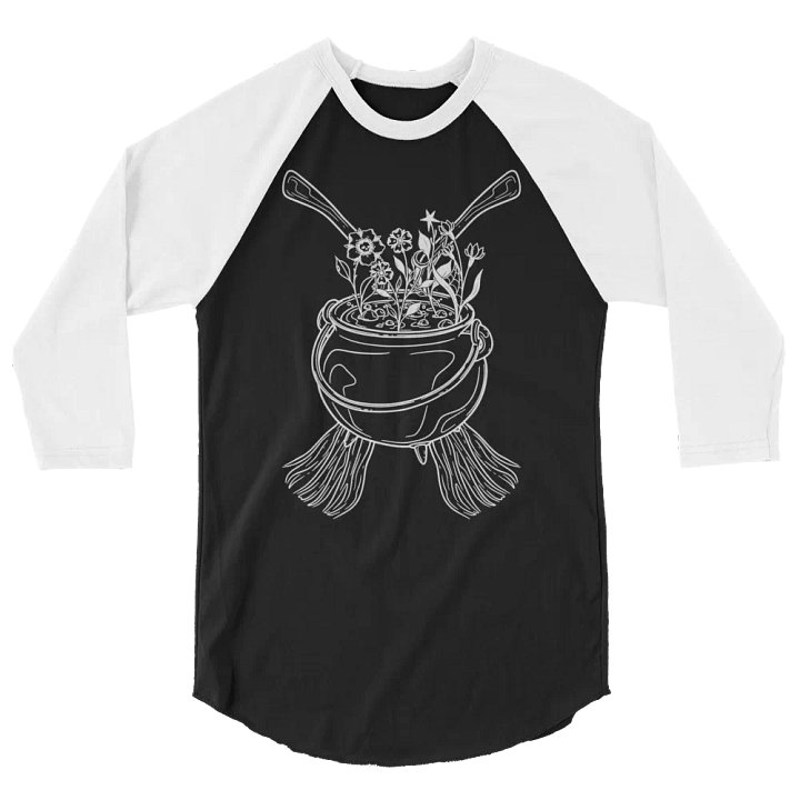 Henbane Coven Crest Fine Jersey Raglan Tee product image (3)