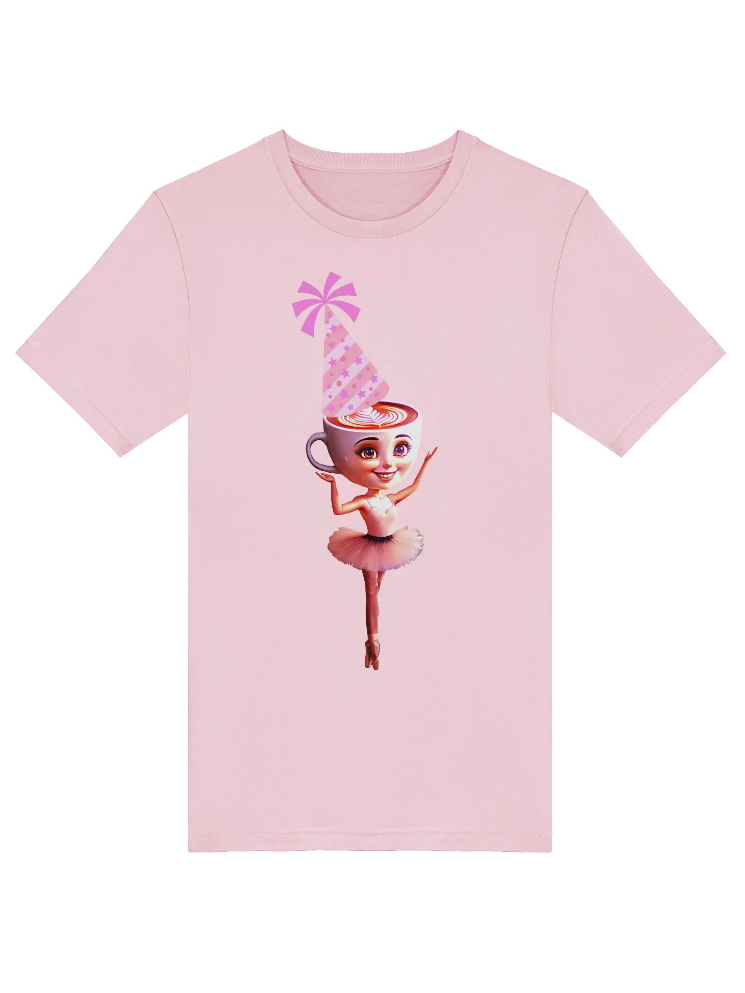 Ballerina Cappuccina in Birthday Party Hat T-Shirt product image (3)