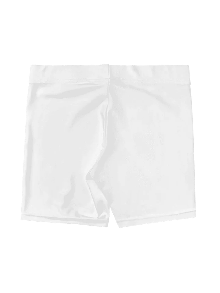 Women's Activewear - Slip Shorts White - Printed Gold Logo product image (2)
