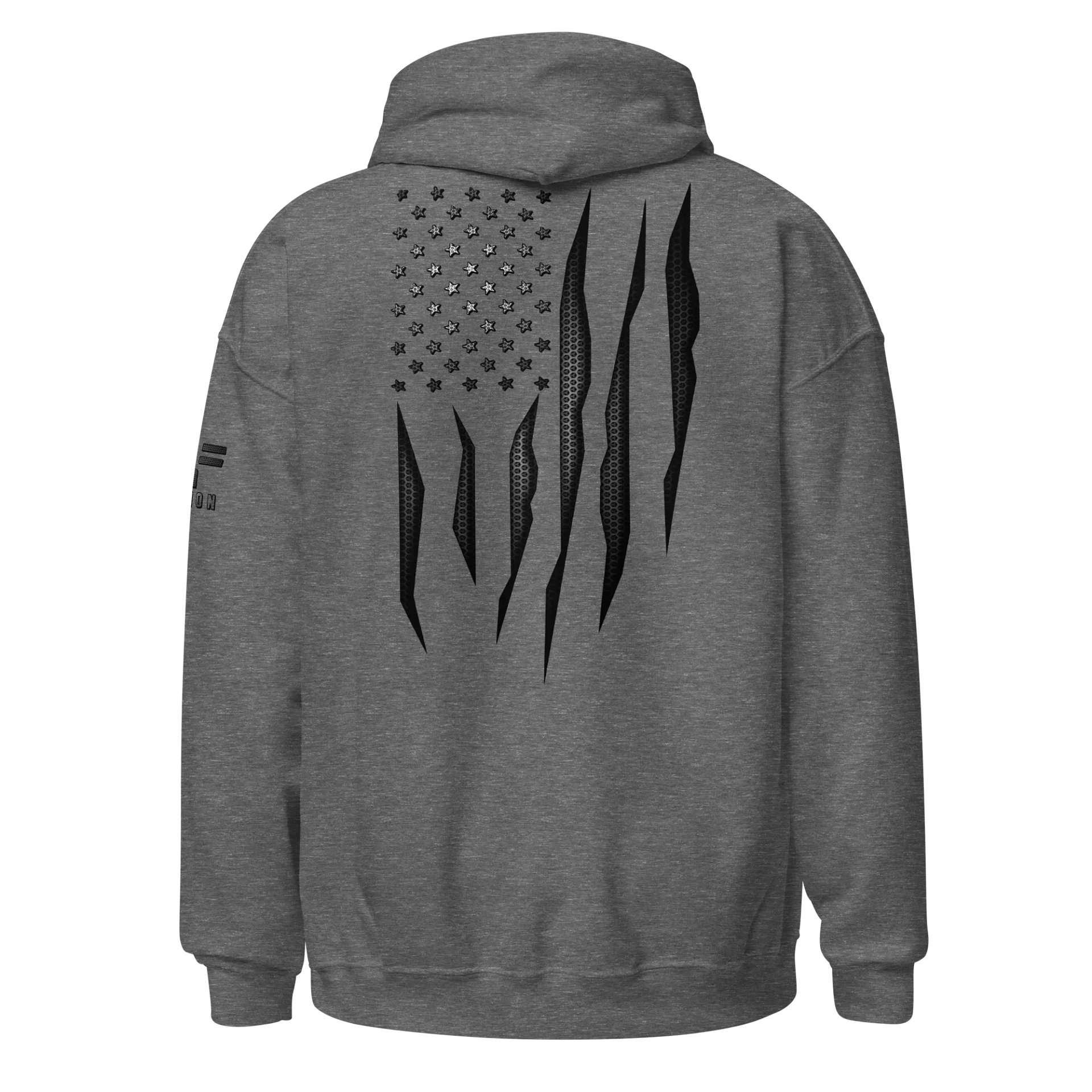 Carbon Onyx American Flag Hoodie product image (1)