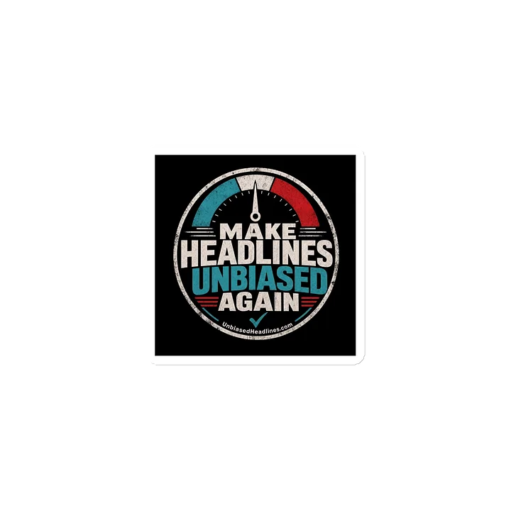 Make Headlines Unbiased Again Magnet product image (1)