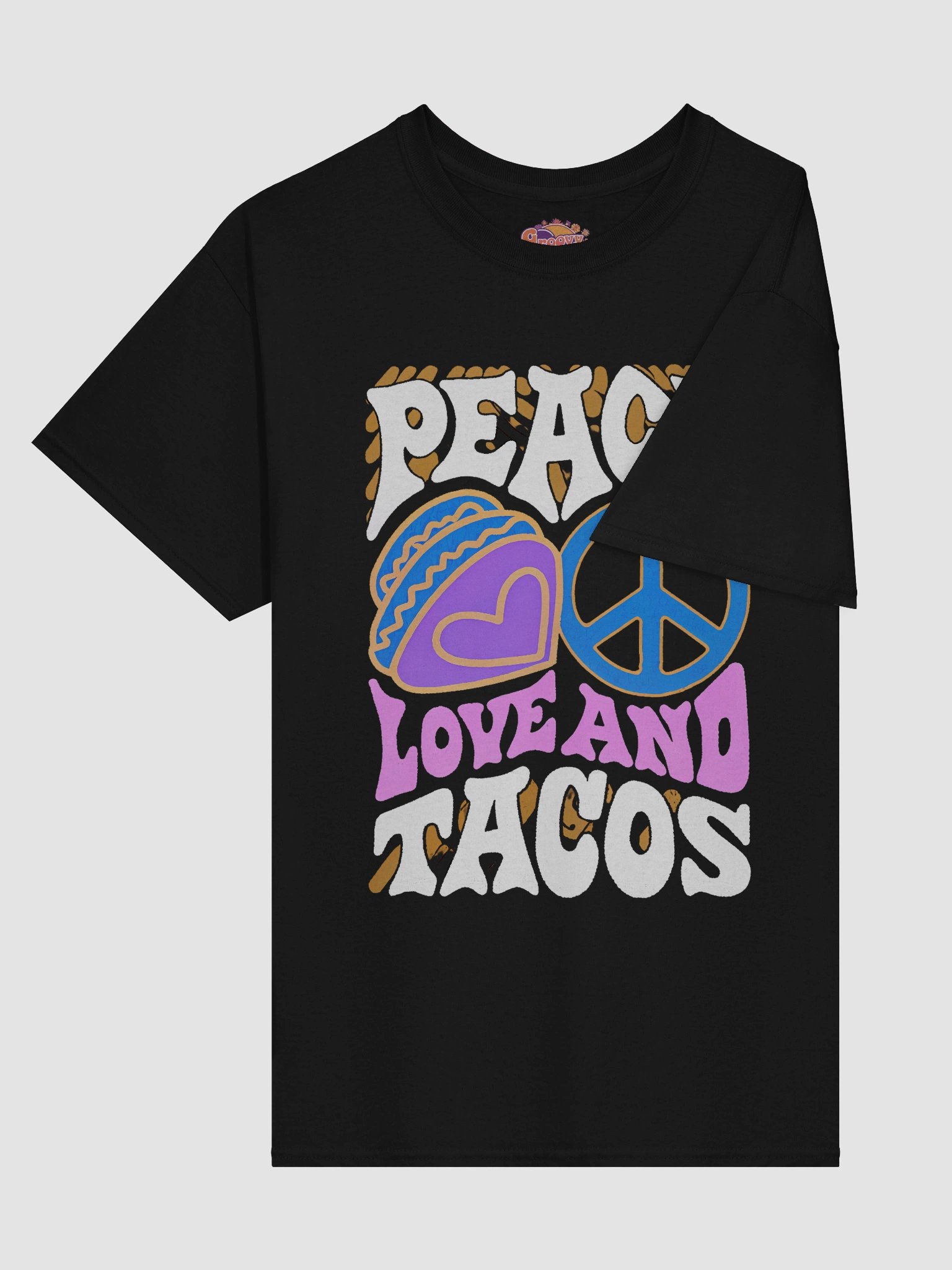 Peace, Love, and Tacos Graphic Tee product image (3)