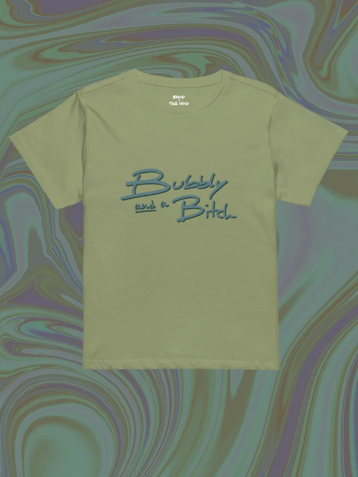 Bubbly and a B*tch (fir design) waist-length tee product image (1)