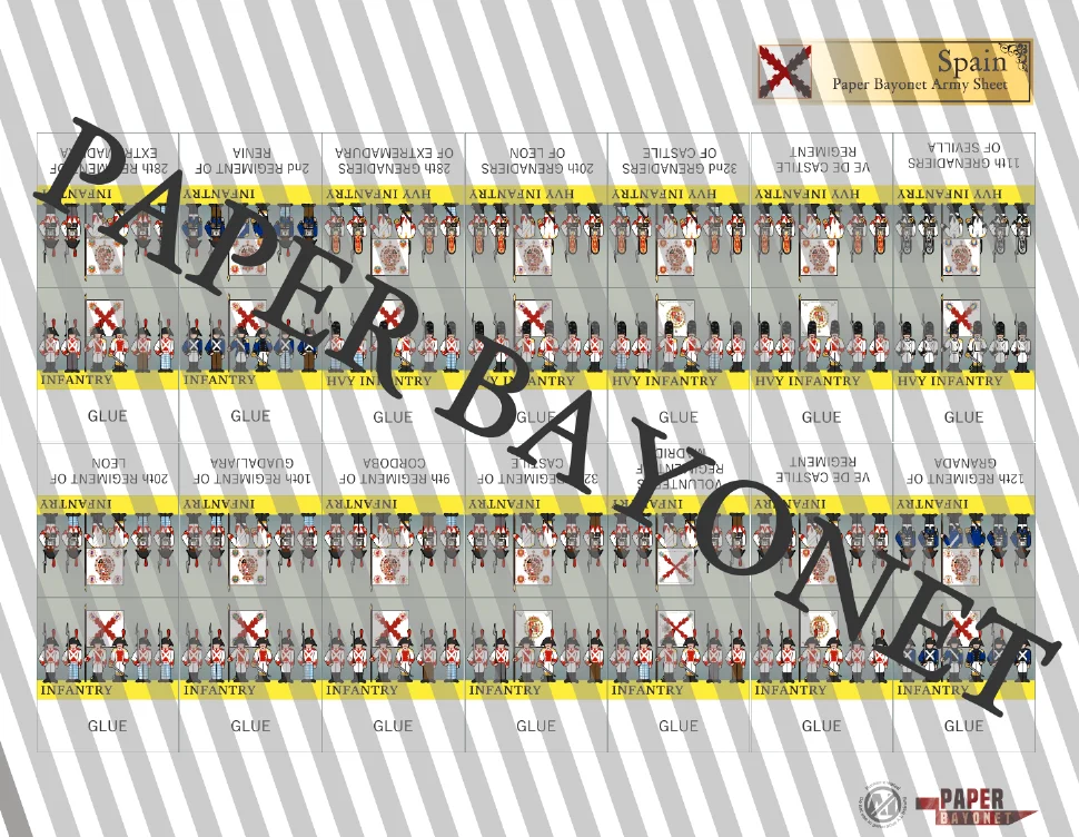 Spain Unit Sheet product image (5)