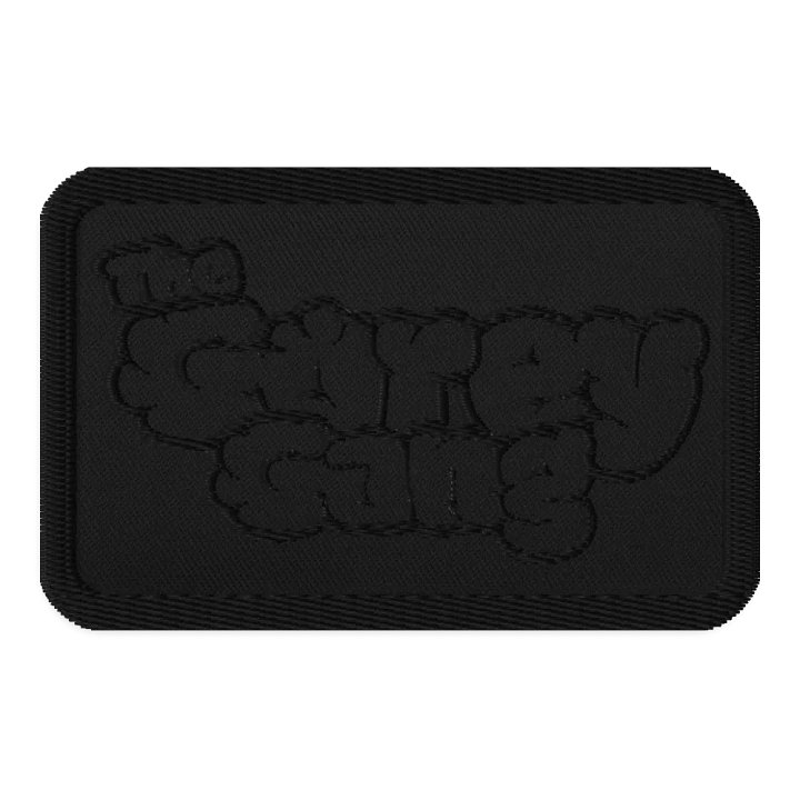 Gorey Gang Black - Embroidered Patches product image (1)