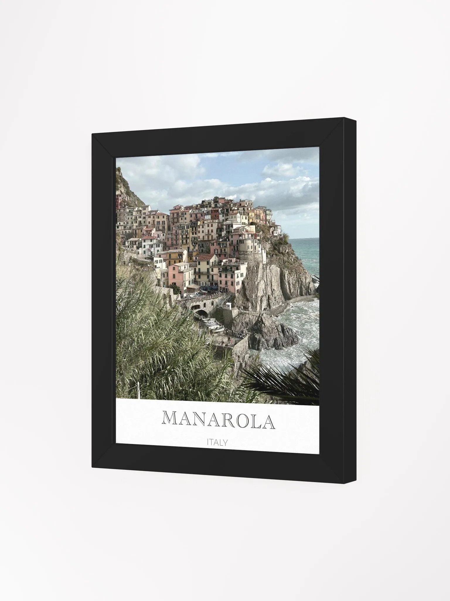Manarola Cinque Terre - Framed High-Quality Matte Poster product image (3)