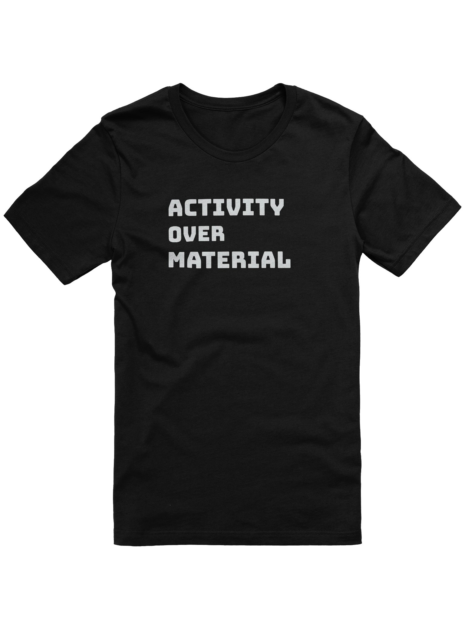 Activity Over Material Chess T-shirt product image (1)