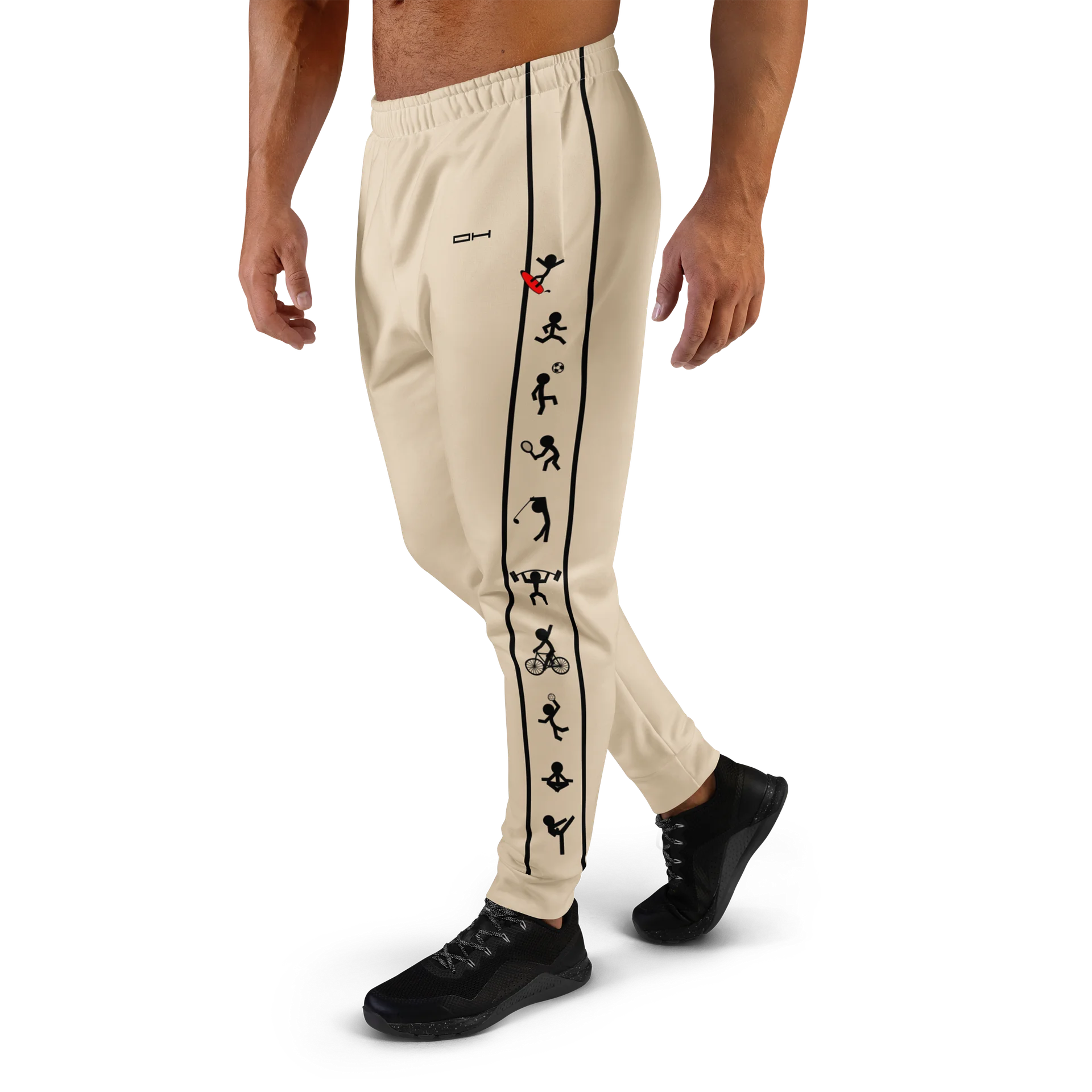Sand coloured Sport Joggers // Streetwear for the Athlete product image (1)