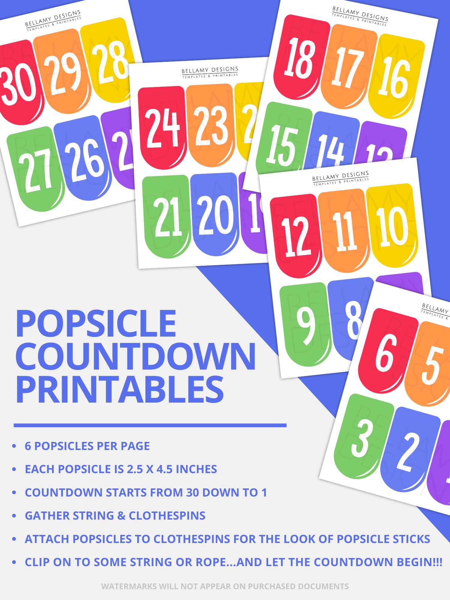 Countdown to Summer Vacation Printable product image (7)