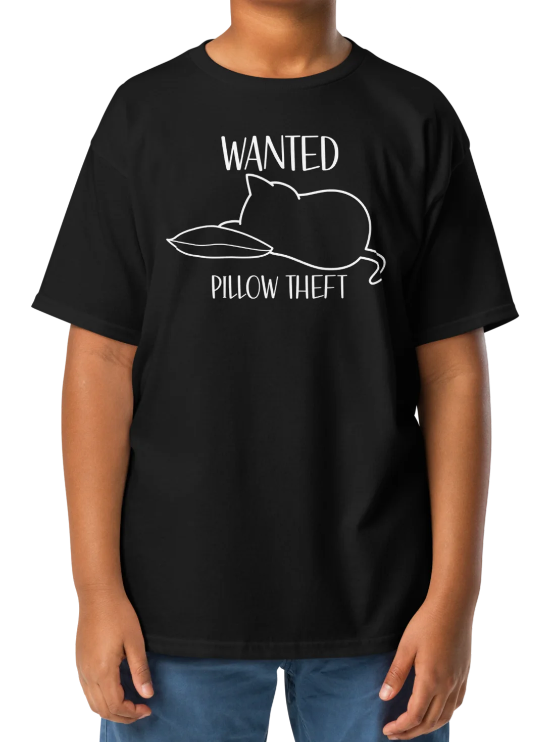 Wanted (Pillow Theft) - Unisex Youth Heavyweight T-shirt product image (6)