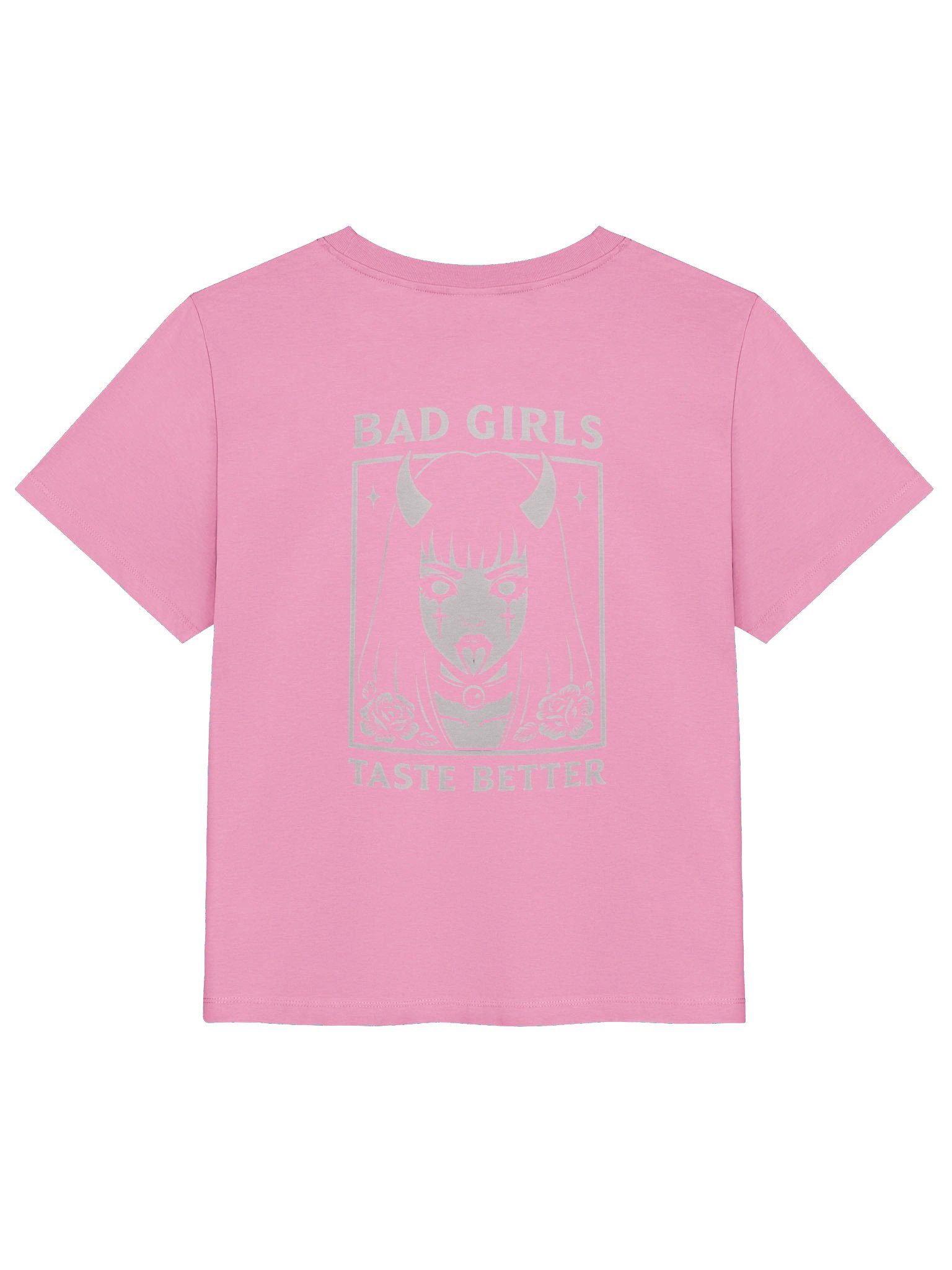 BAD GIRLS TASTE BETTER – GRIMFAM EDITION – WEMONS SHIRT #1 ALL COLORSen's Organic Ribbed Neck T-Shirt #2 Black Text product image (6)