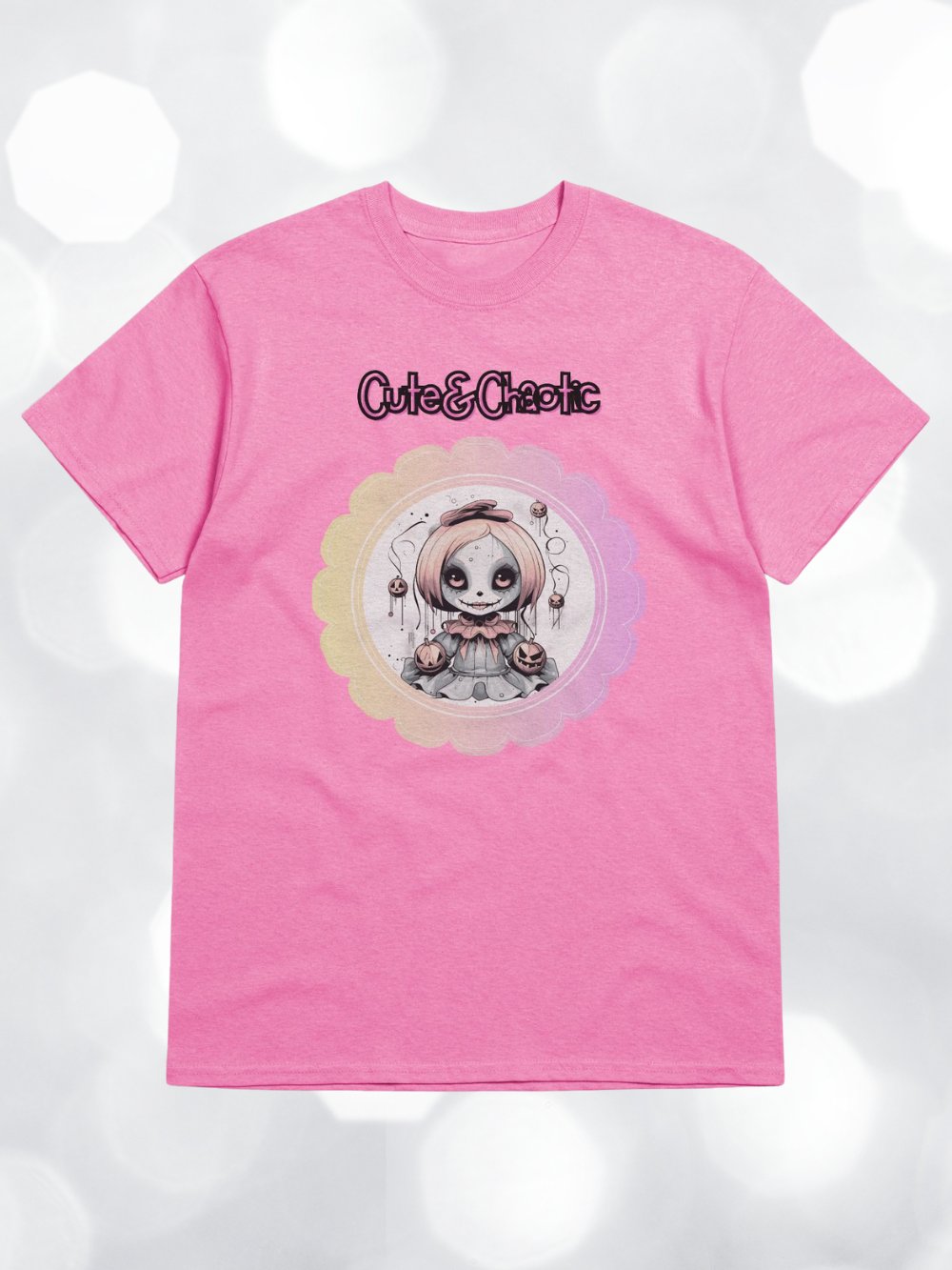 Cute & Chaotic Halloween Doll T-Shirt product image (3)