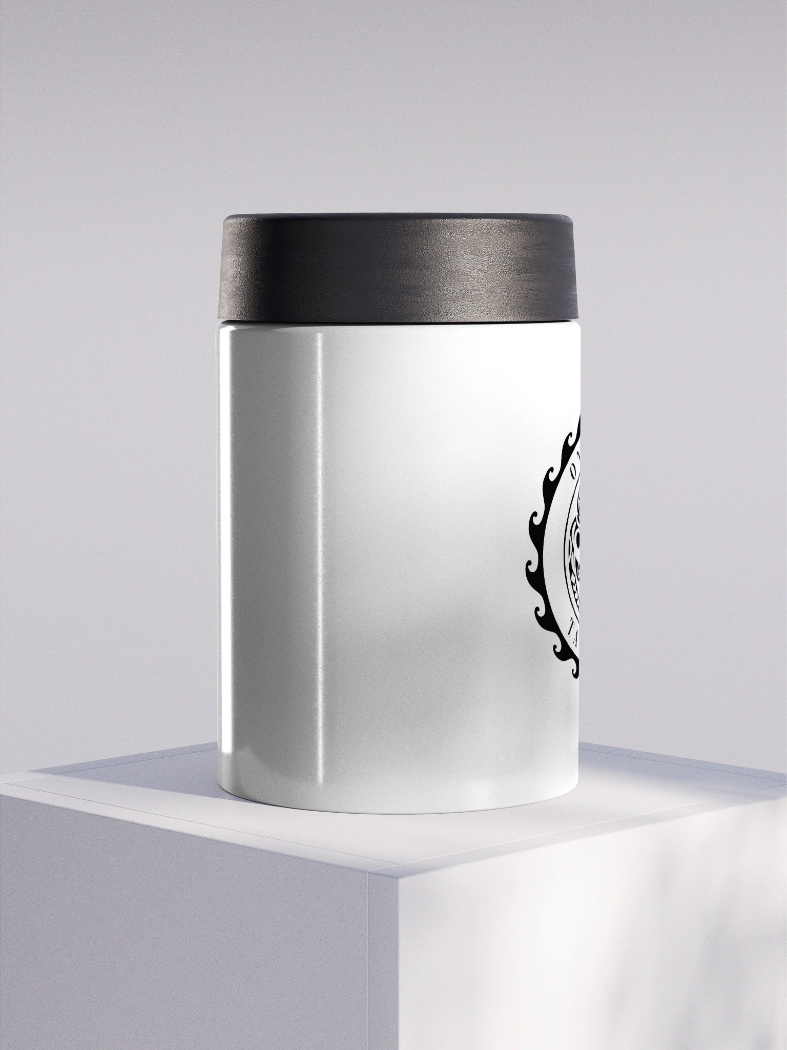 Stainless Steel Can Cooler/Koozie - Tangaroa Logo product image (1)