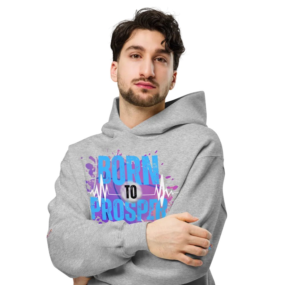 Born to Prosper Unisex Oversized Hoodie product image (36)