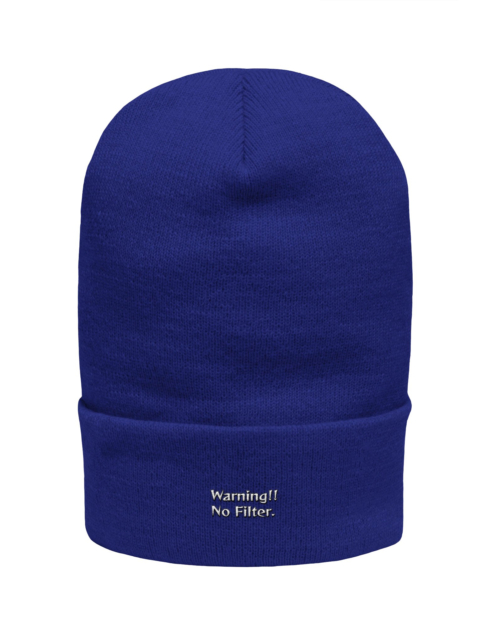 Warning No Filter Beanie product image (1)