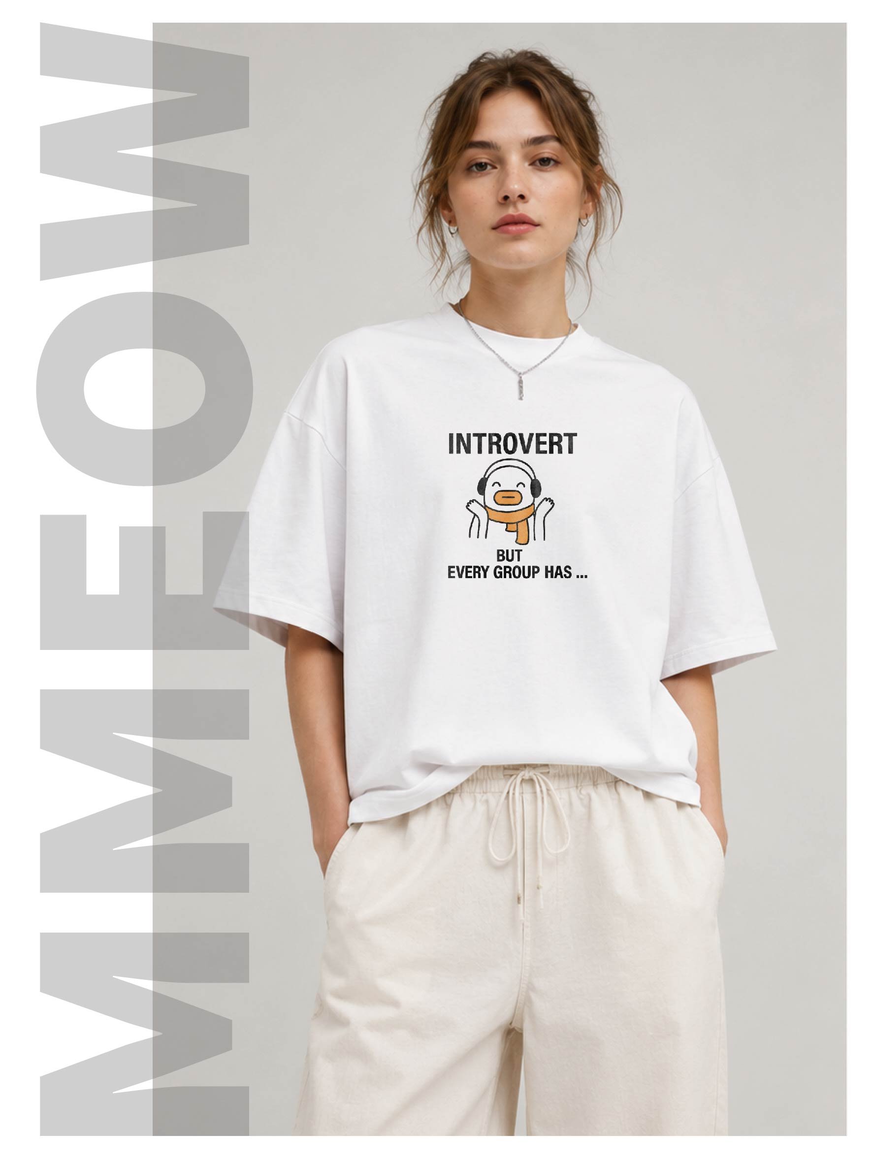 Introvert BOXY T - SHIRT PRINTED product image (32)