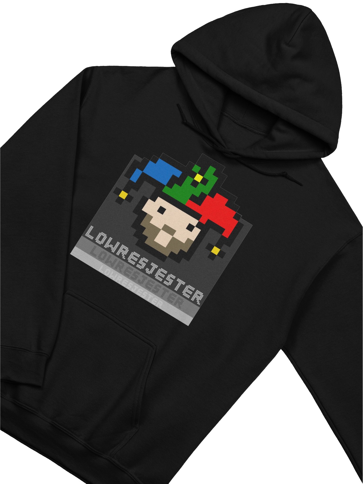 Pixelated Jester Delight Hoodie product image (14)